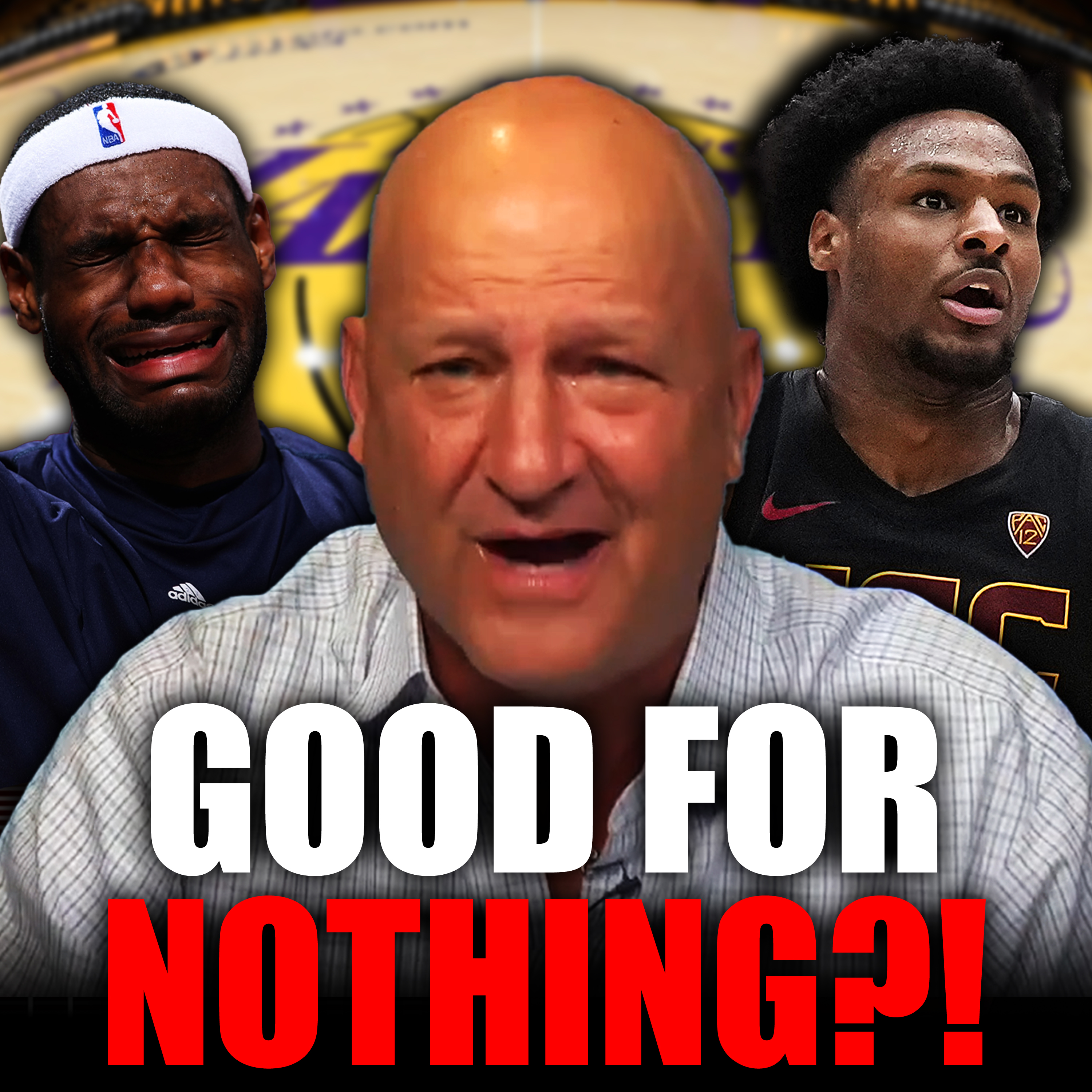 Bronny James Is Only Wanted By NBA Teams For One Reason & Lebron Will Be PISSED!, Jason Hammer, Bobby Burack & Doug Gottlieb | episode artwork