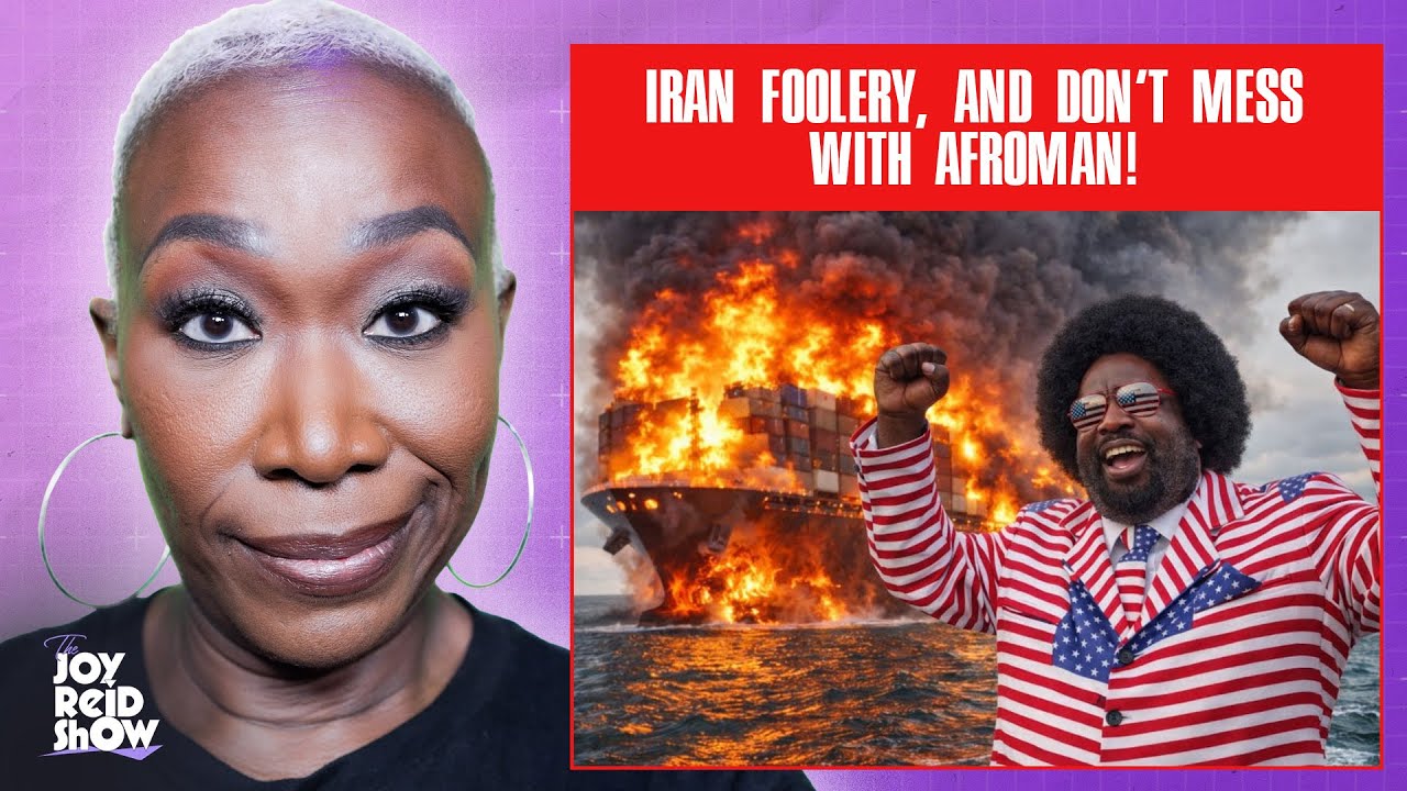 Iran Foolery, and Don’t Mess with AfroMan! | The Joy Reid Show LIVE!