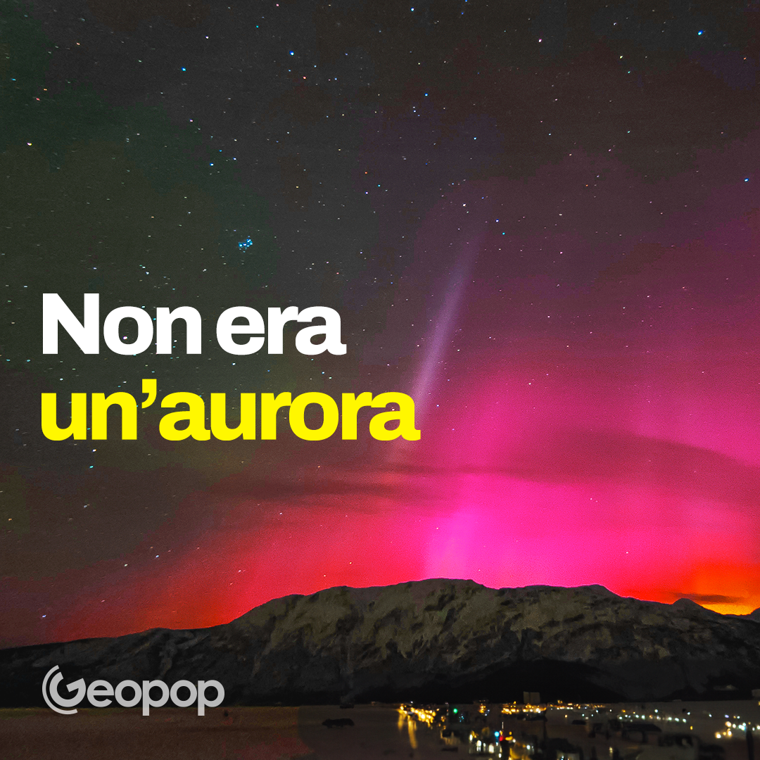 Non era un’aurora boreale