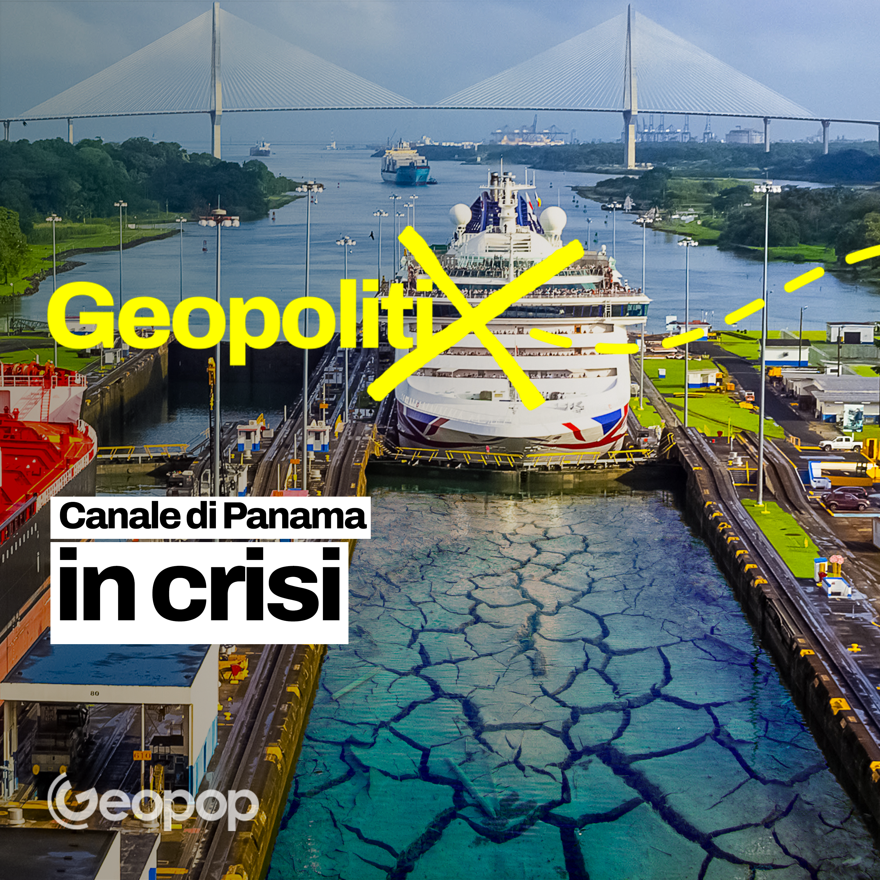 Il Canale di Panama rimane senz’acqua