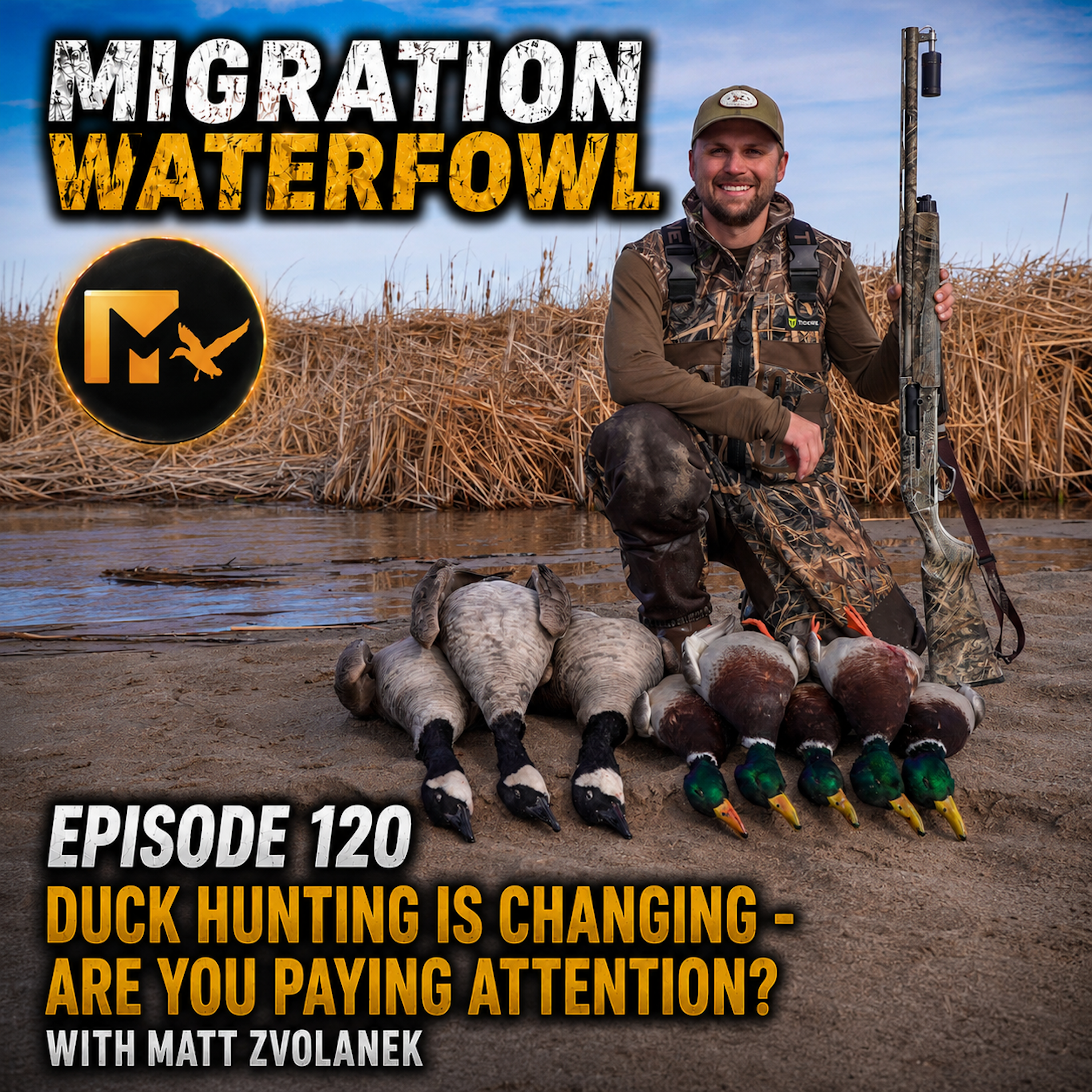 EP. 120: Duck Hunting Is Changing - Are You Paying Attention? with Matt Zvolanek episode artwork