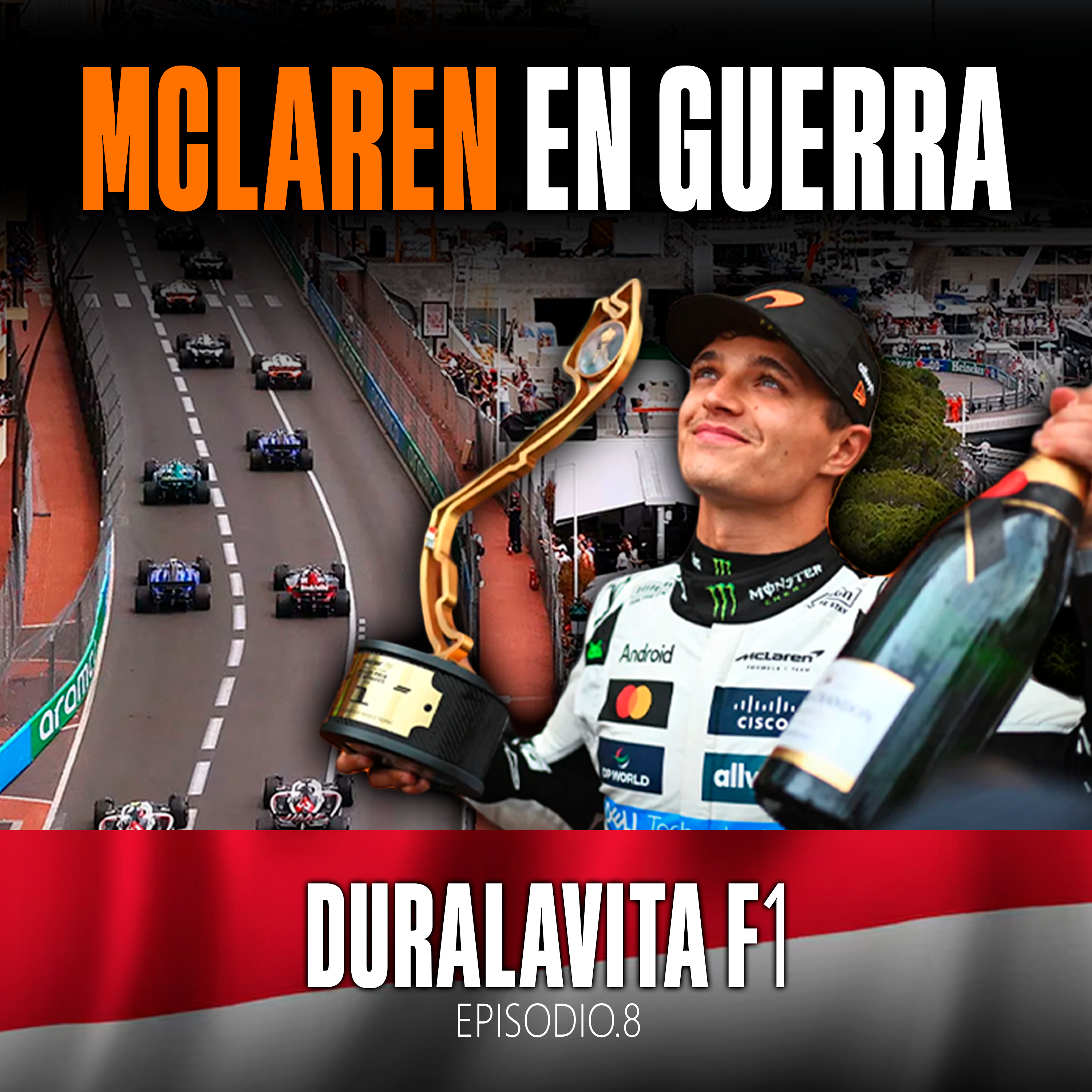 NORRIS GANA en Mónaco y se enciende la rivalidad con PIASTRI episode artwork