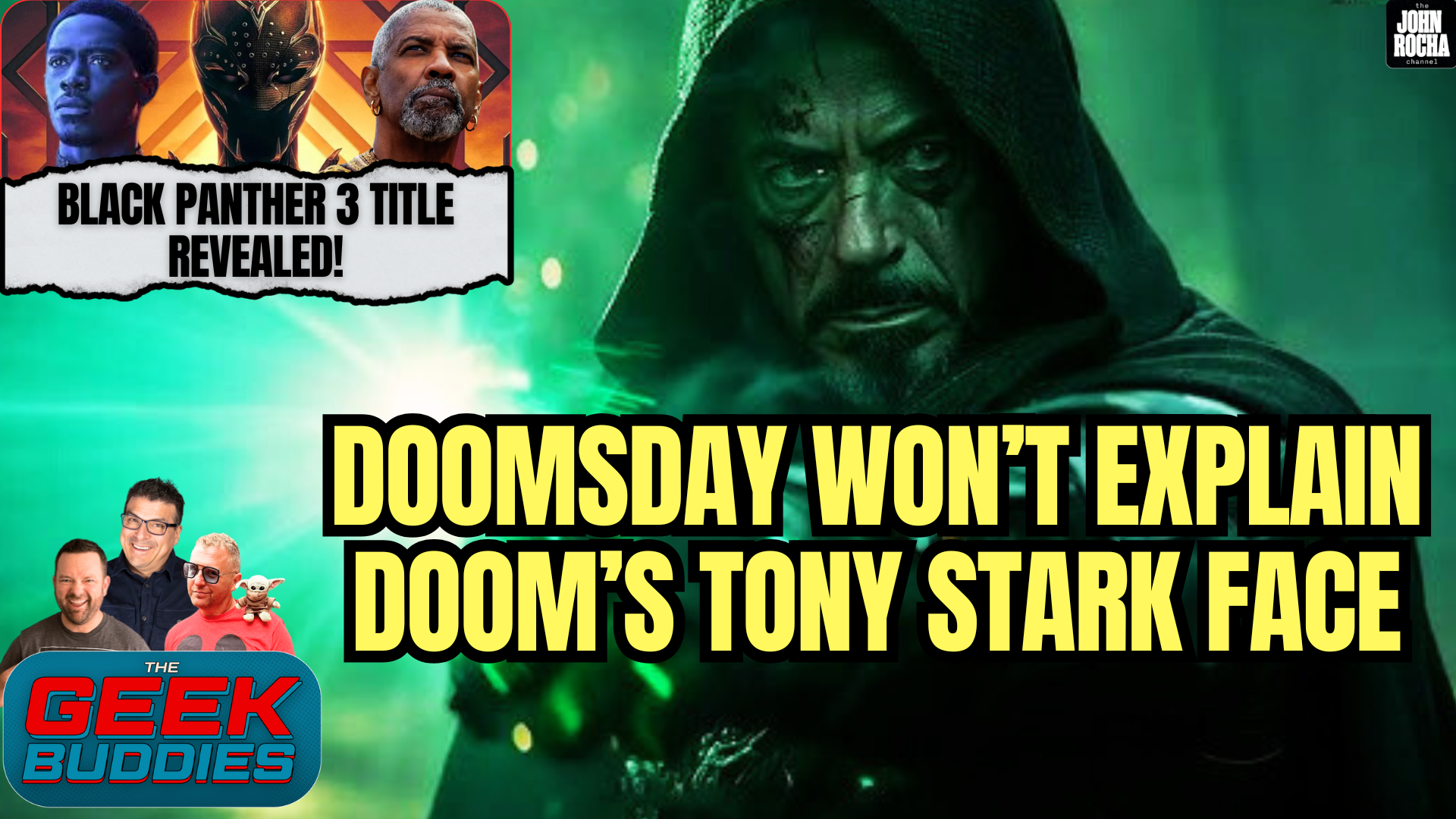 DOOMSDAY Won't Explain Doom's Tony Stark Face, Black Panther 3 Title Revealed