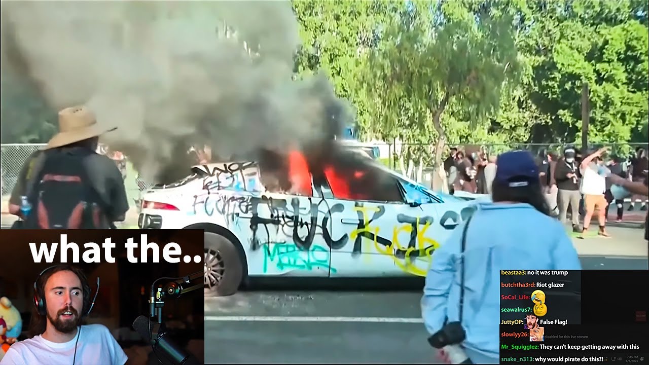 This isn't a third world country.. This is Los Angeles | Asmongold TV