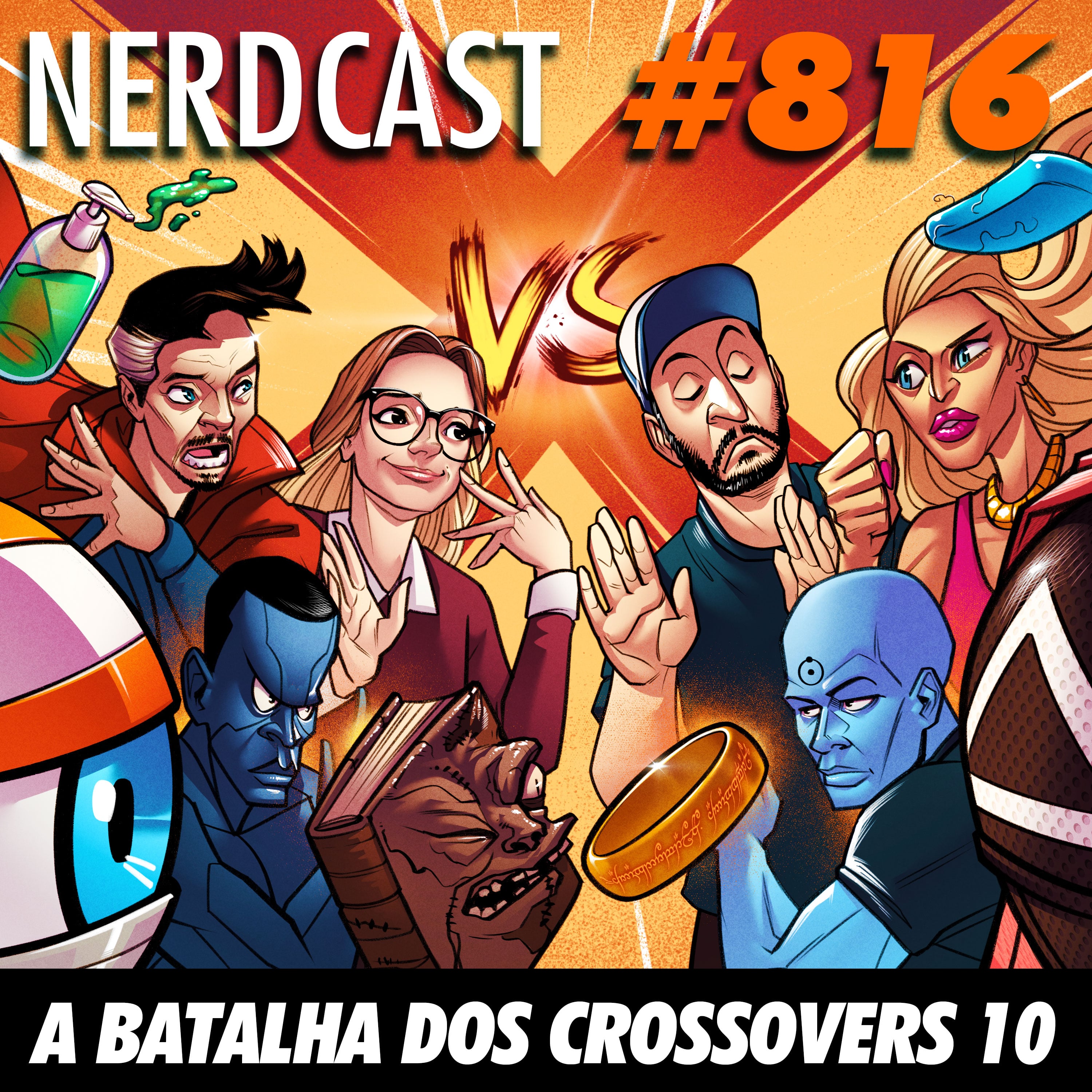 NerdCast 816 - A batalha dos Crossovers 10