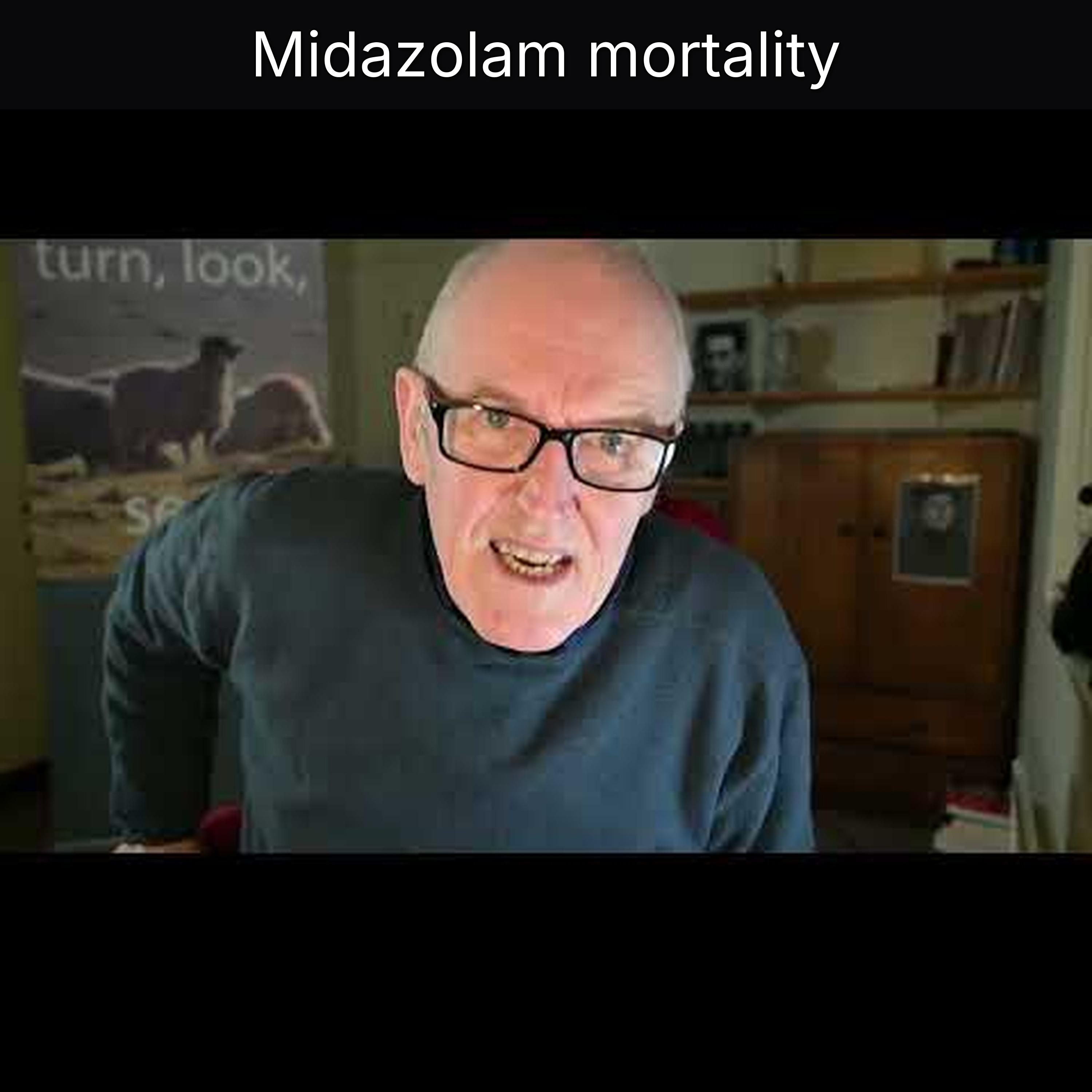 Midazolam mortality