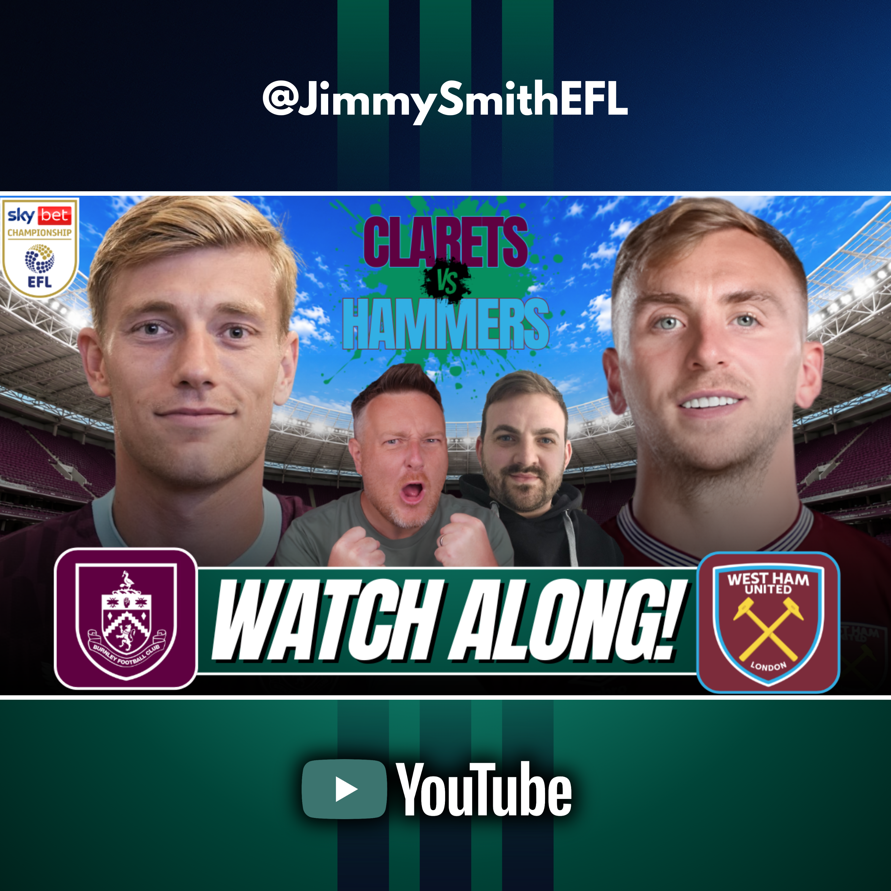 📺⚽ CAN WEST BROM MAKE IT TWO FROM TWO? | WEST BROM vs BURNLEY | CHAMPIONSHIP WATCHALONG! ⚽📺