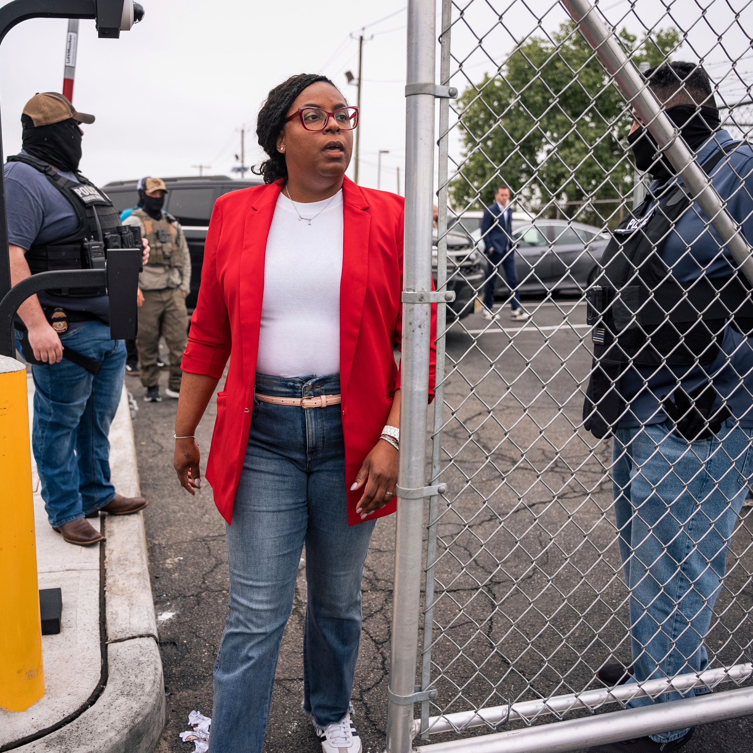 Rep. LaMonica McIver Charged in ICE Clash, Claims Political Targeting