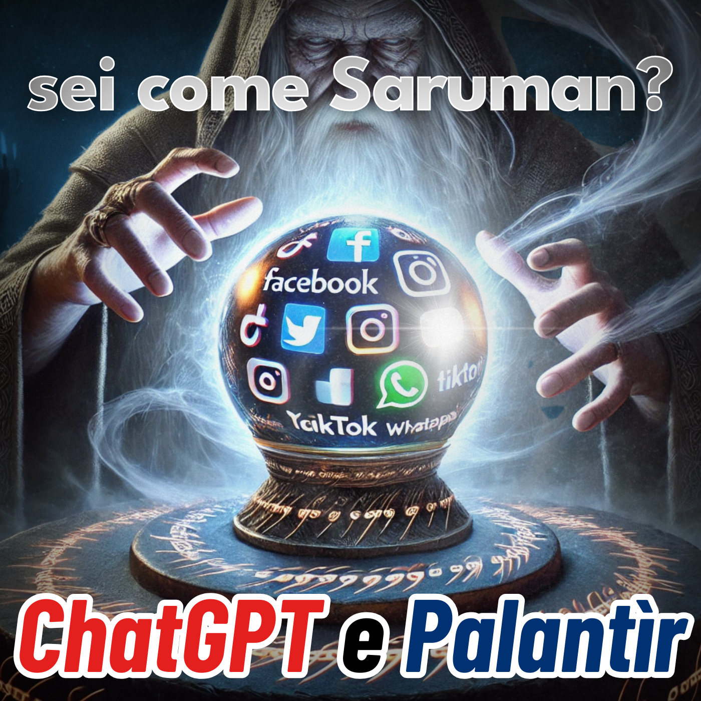 Tolkien contro l'Intelligenza Artificiale: Palantír, Tecnica e Pericolo - con Paolo Nardi