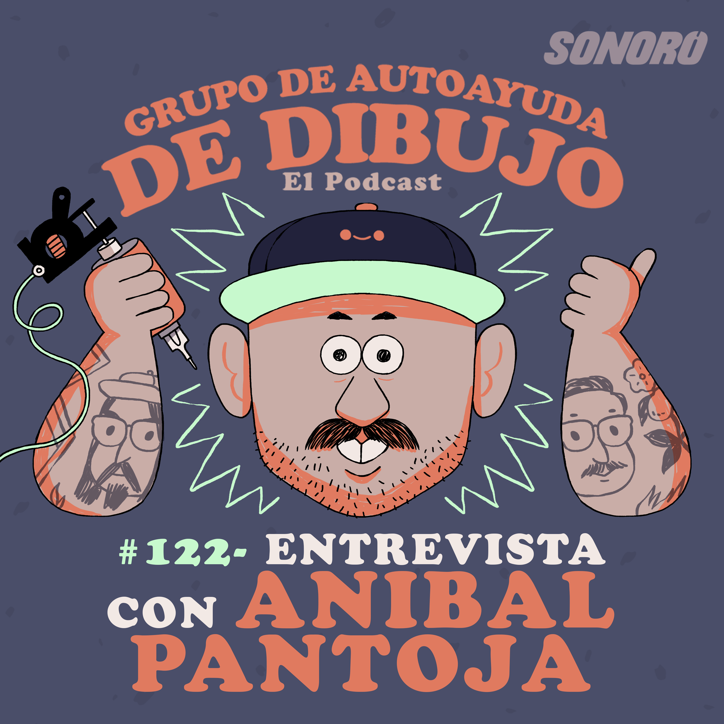 Ep. 122 - ENTREVISTA CON ANIBAL PANTOJA: DIBUJOS Y TATUAJES episode artwork