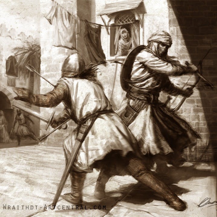 #734 - L'alleanza tra i Crociati e l'ordine degli Assassini #734 - L'alleanza tra i Crociati e l'ordine degli Assassini