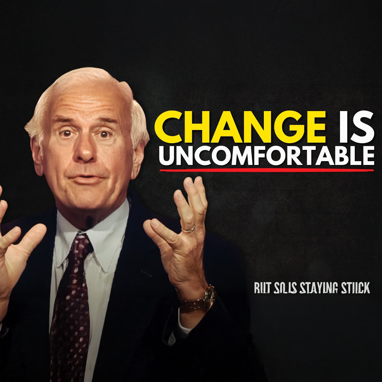 Change is Uncomfortable—So Is Staying Stuck | Jim Rohn Motivation