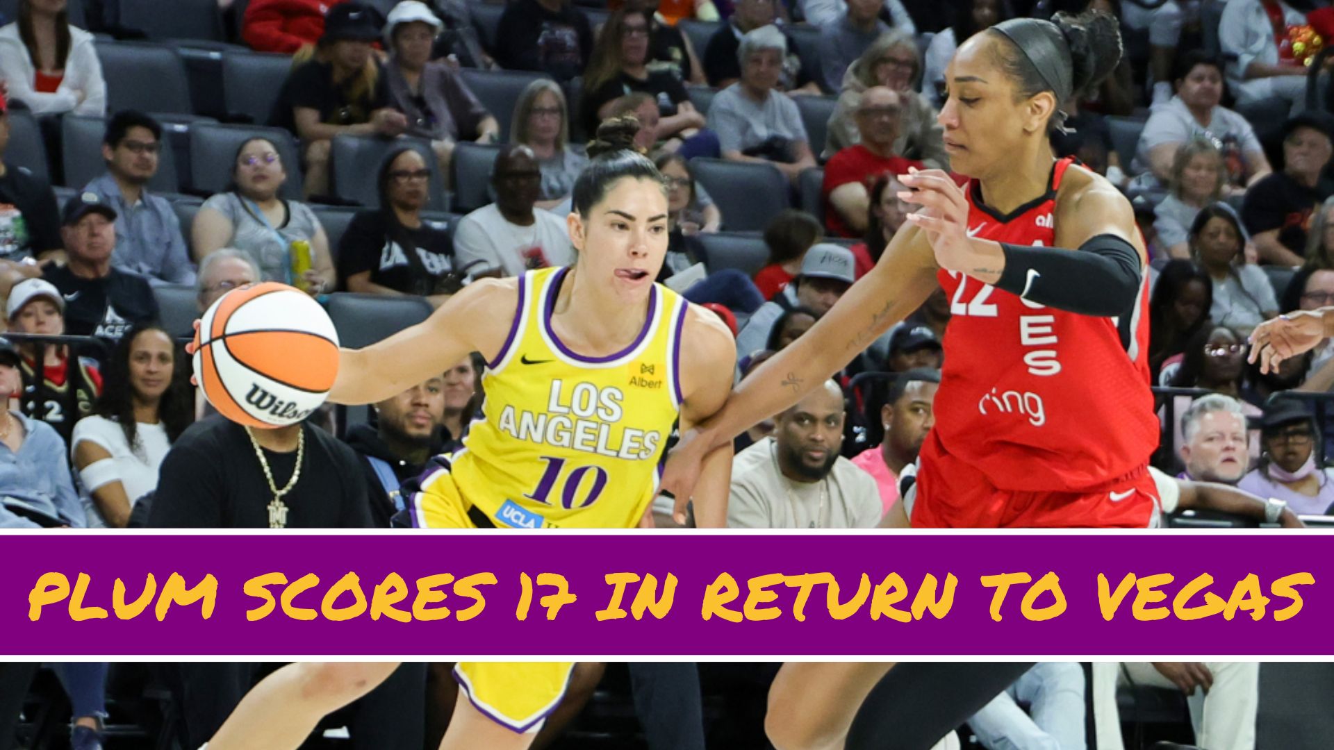 Kelsey Plum returns to Las Vegas in Sparks loss | WNBA San Diego player update