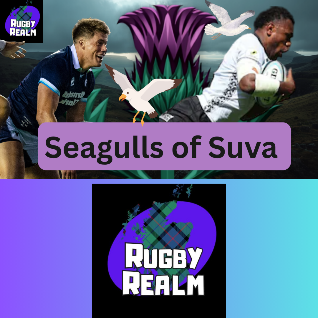Seagulls of Suva | The Rugby Realm episode artwork