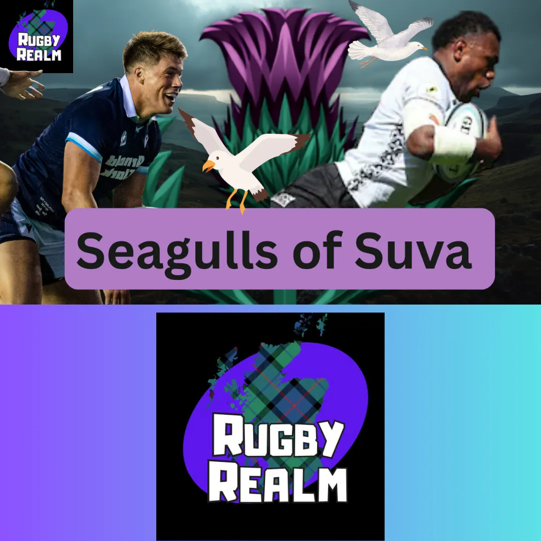 Seagulls of Suva | The Rugby Realm episode artwork