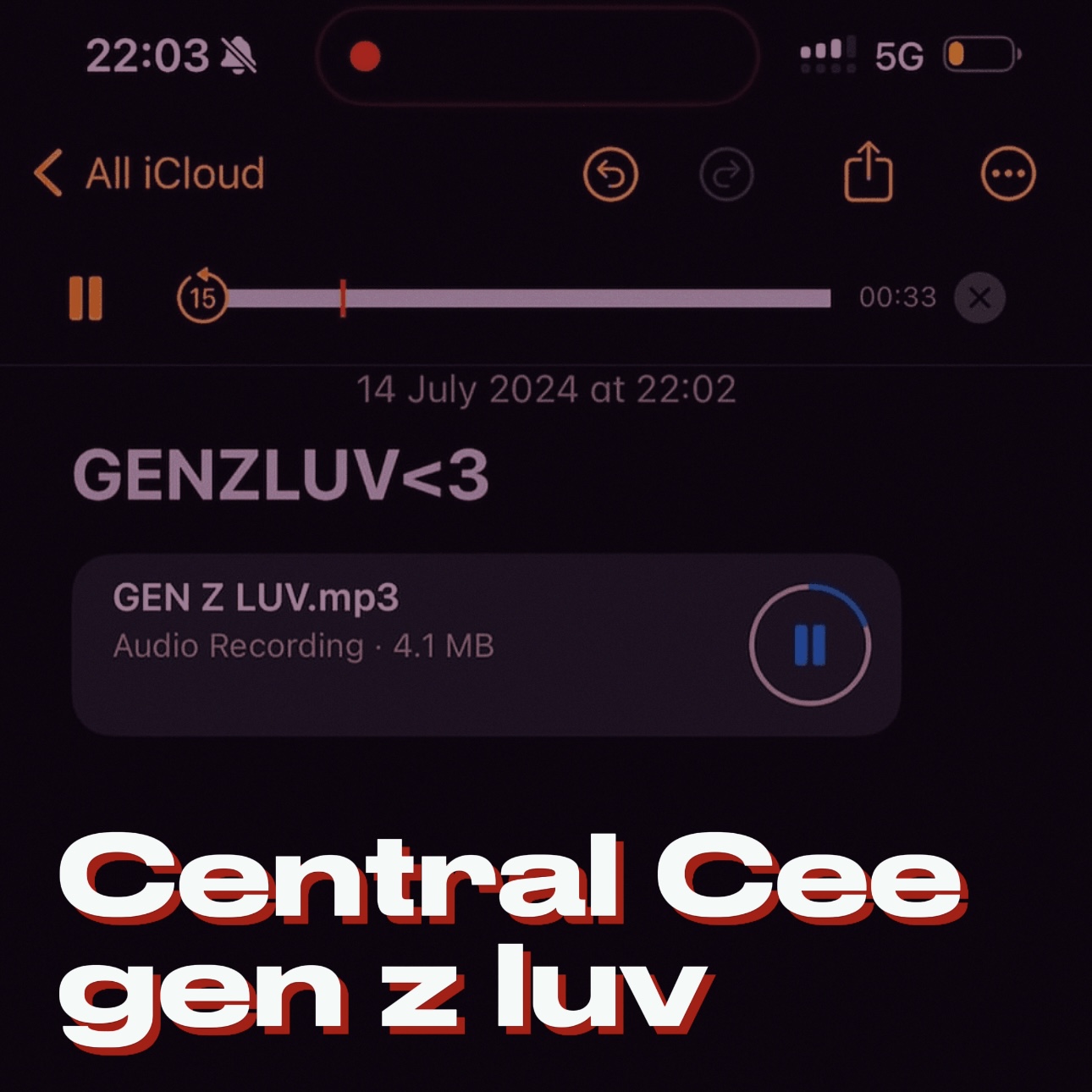 Central Cee - gen z luv (Madeline Argy Apology) episode artwork