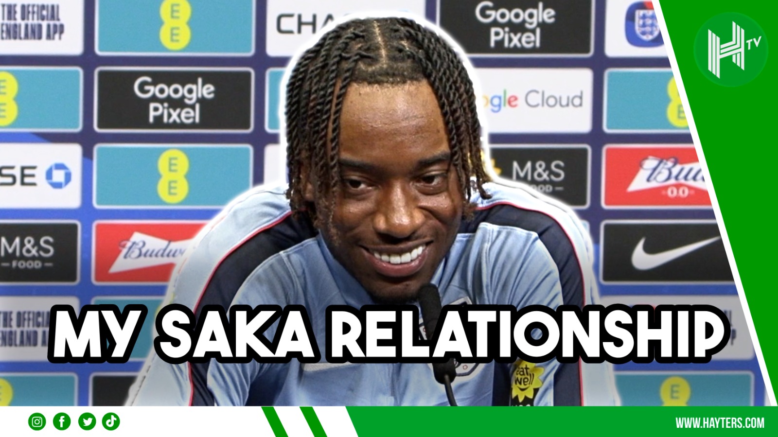 MY RELATIONSHIP WITH SAKA | Noni Madueke | England v Uruguay