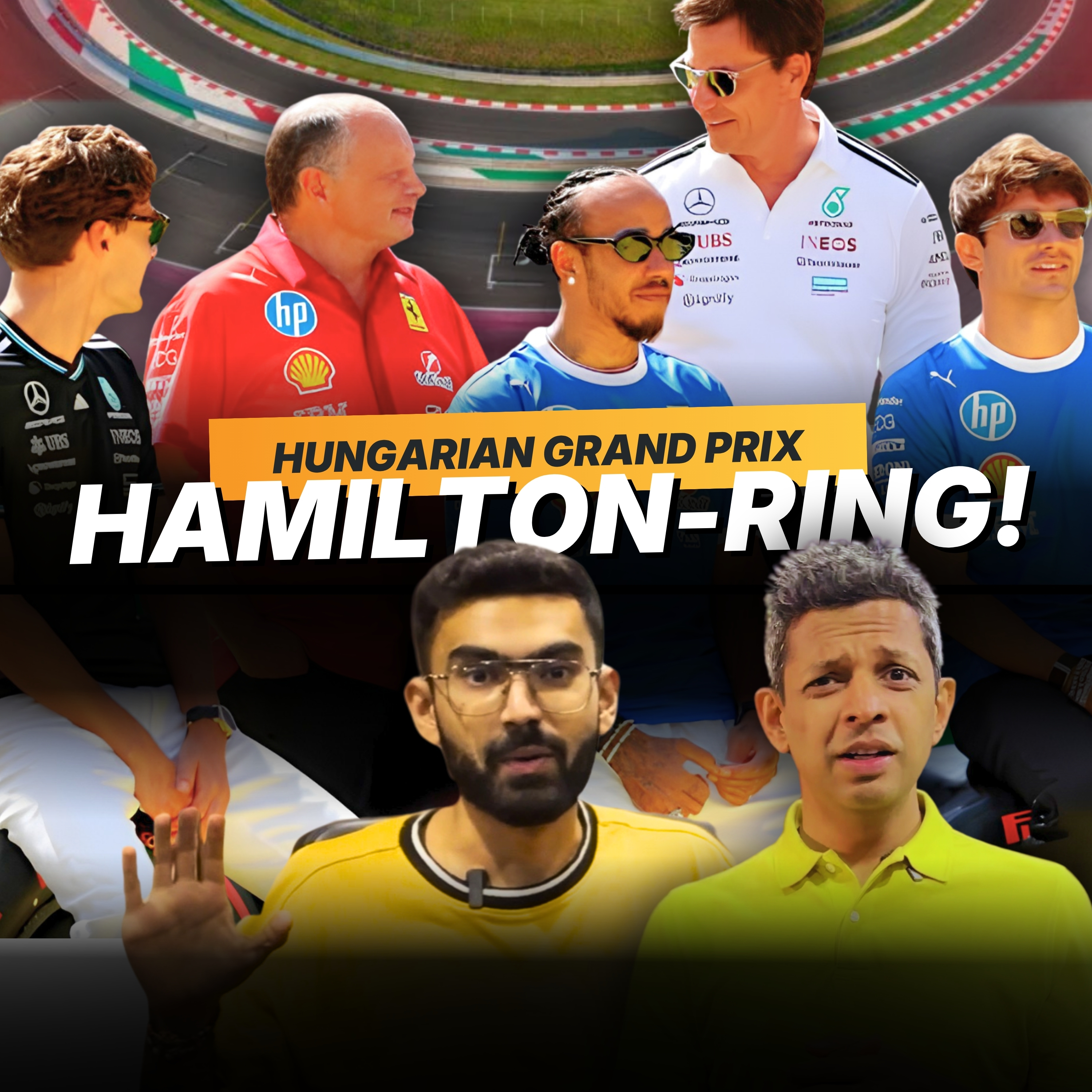 Hungaroring is HAMILTONRING | Ferrari vs. Mercedes | Leclerc vs. Hamilton | 2026 Hungarian GP