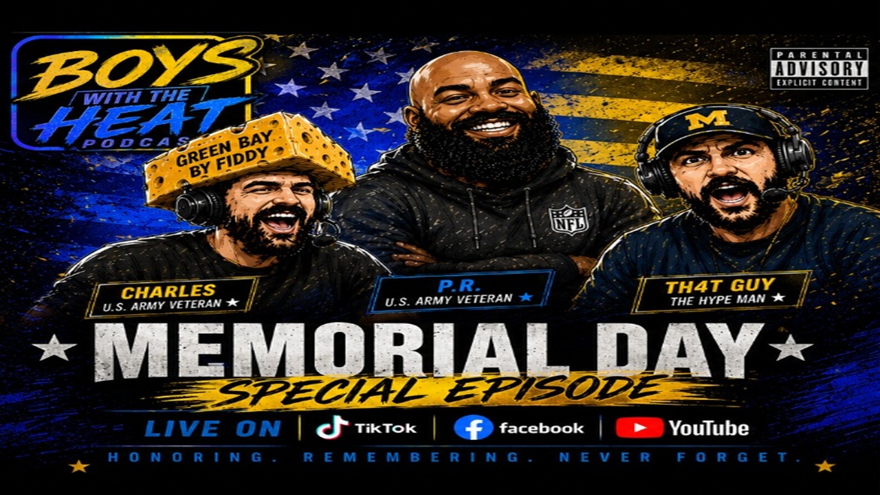 Memorial Day Tribute, Aaron Rodgers Steelers Rumors, NBA Flopping Meltdown & NFL What-Ifs episode artwork