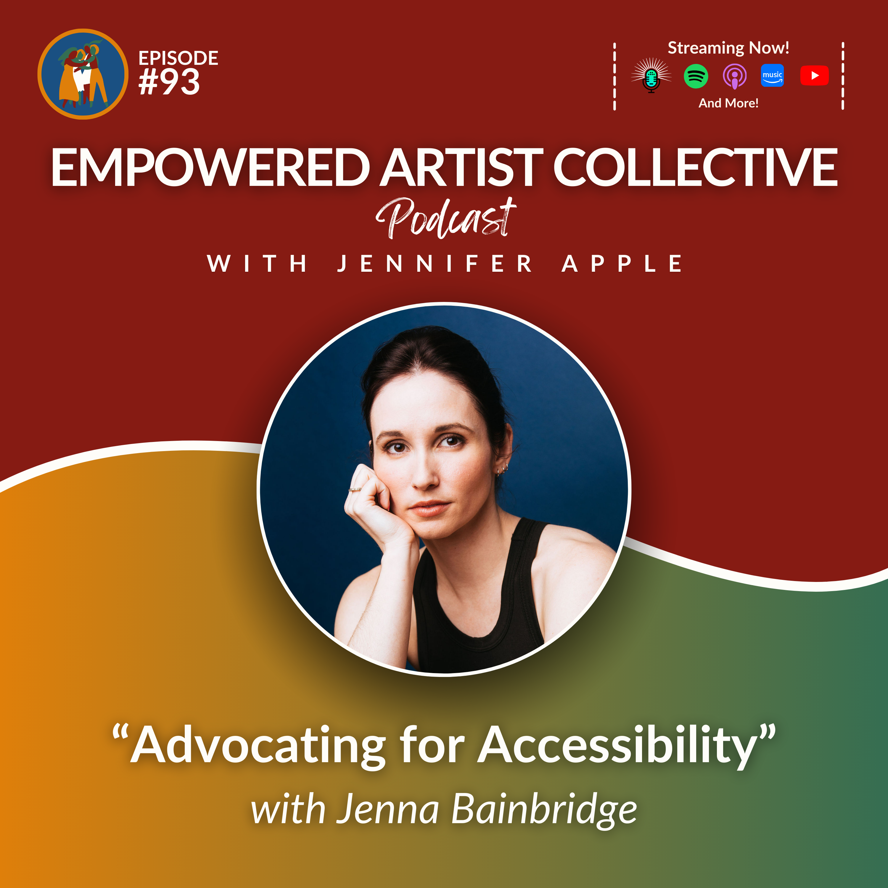 Empowered Artist Collective Podcast - for actors, singers, dancers, writers, creators and performers