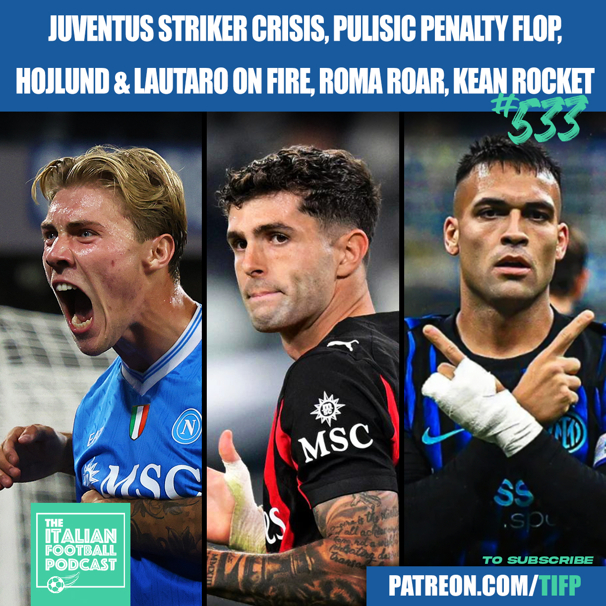 Juventus Striker CRISIS | Christian Pulisic Penalty Flop | Rasmus Hojlund & Lautaro Martinez ON FIRE | Roma Roar | Moise Kean Rocket & Much More