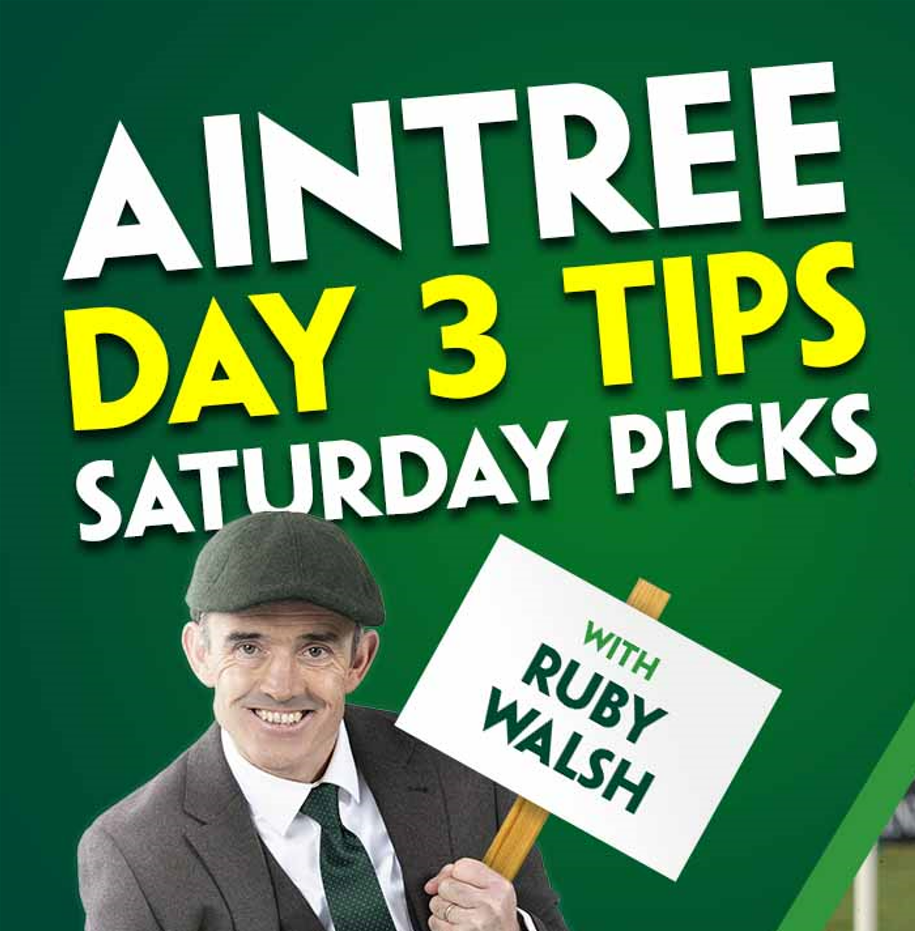 AINTREE DAY 3 TIPPING | Ruby Walsh | Rory Delargy | Aintree 2025 Tips | Grand National Tips | Saturday selections