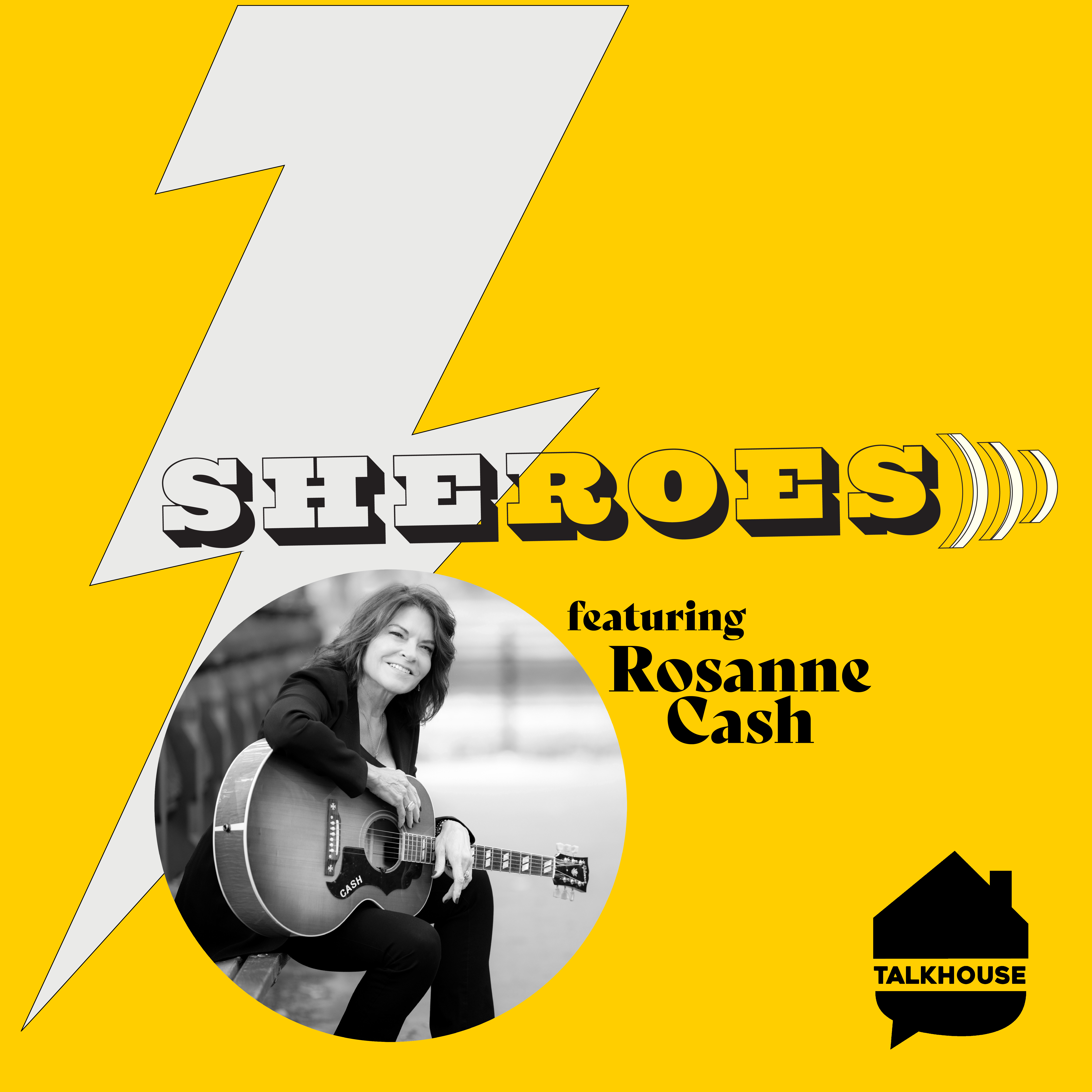 A SHERO's Journey: Rosanne Cash episode artwork