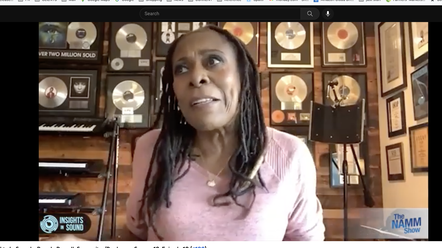 Insights In Sound 100-Brenda Russell, Songwriter/Producer