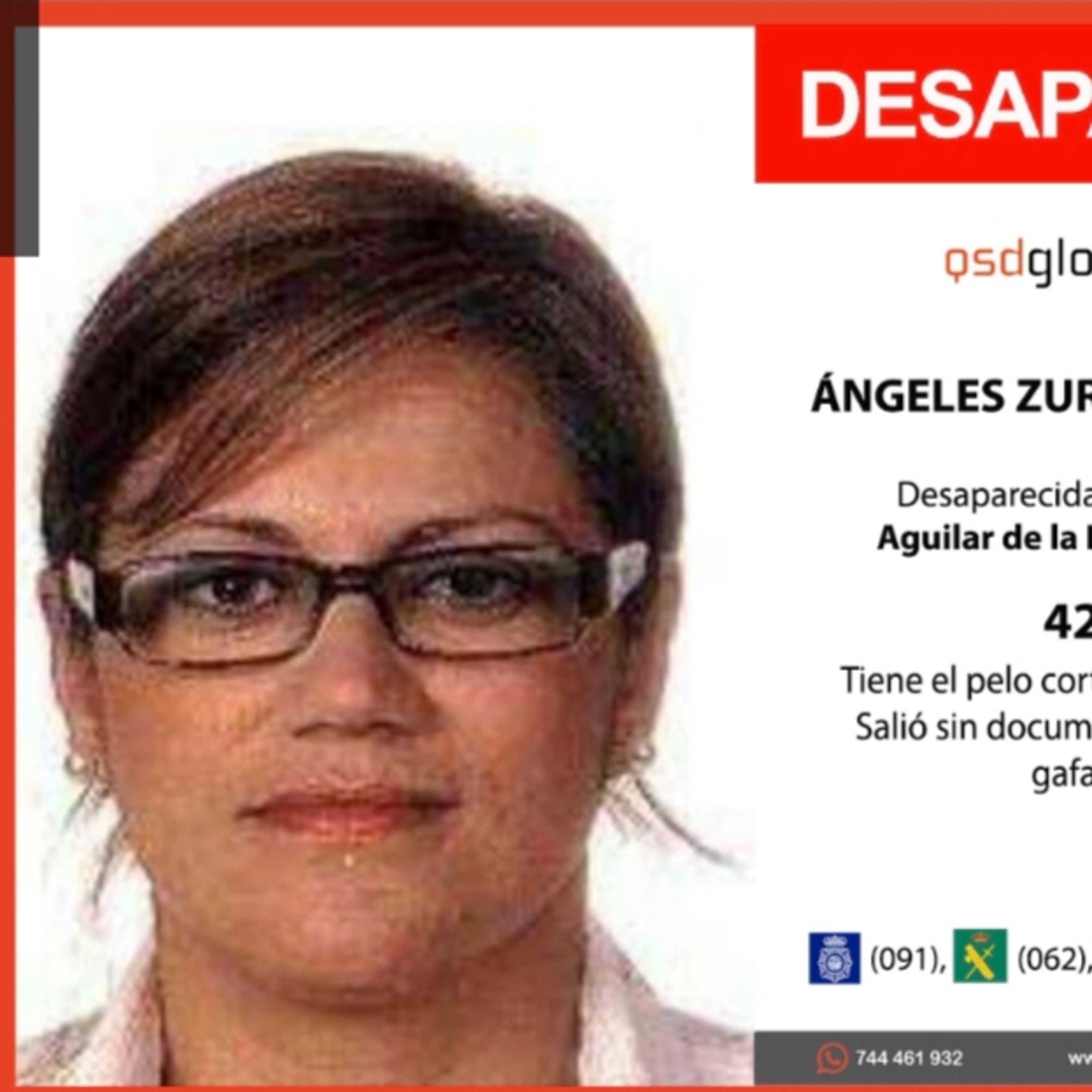 La desaparición de Ángeles Zurera