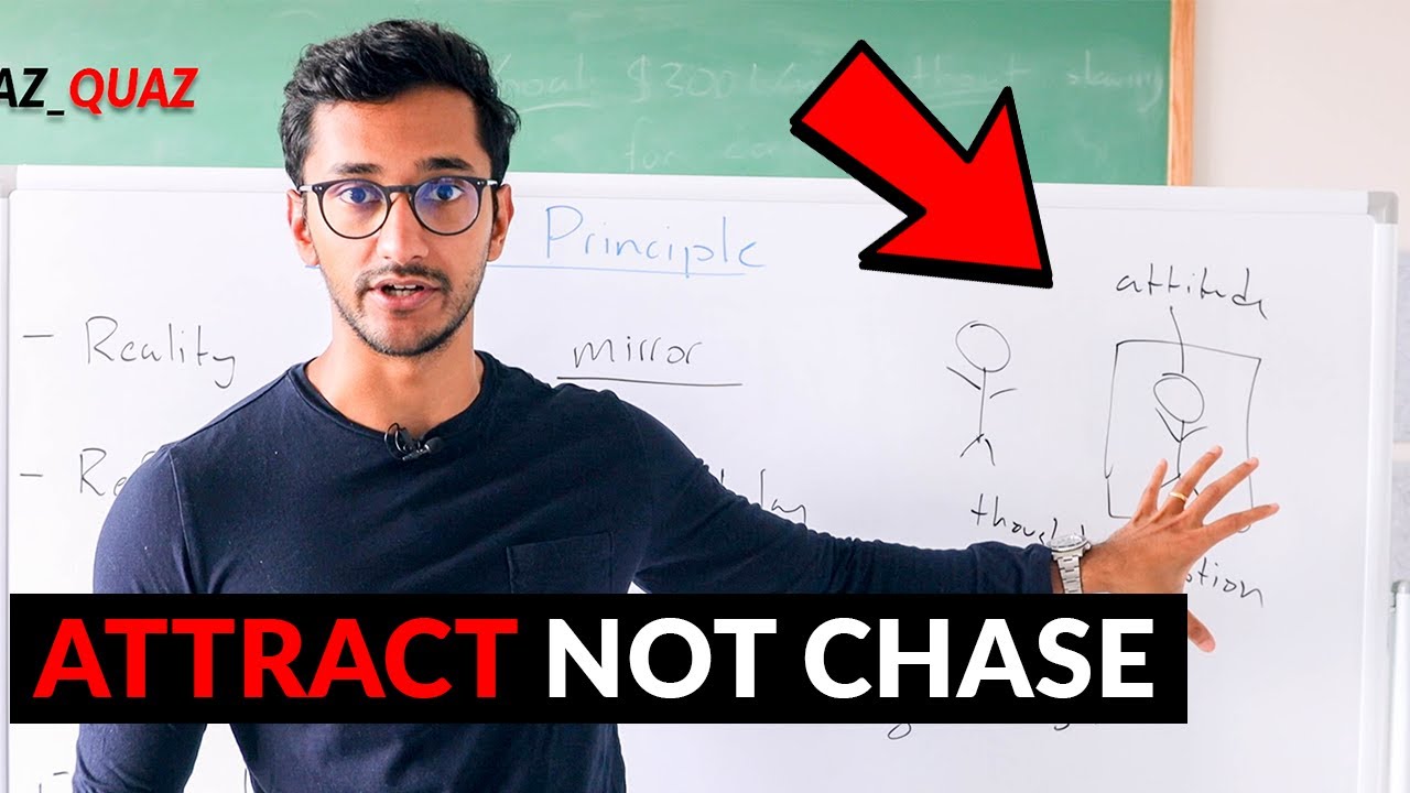 How to Stop Chasing Your Goals & Start Attracting Them: The "Mirror" Principle | Quazi Johir