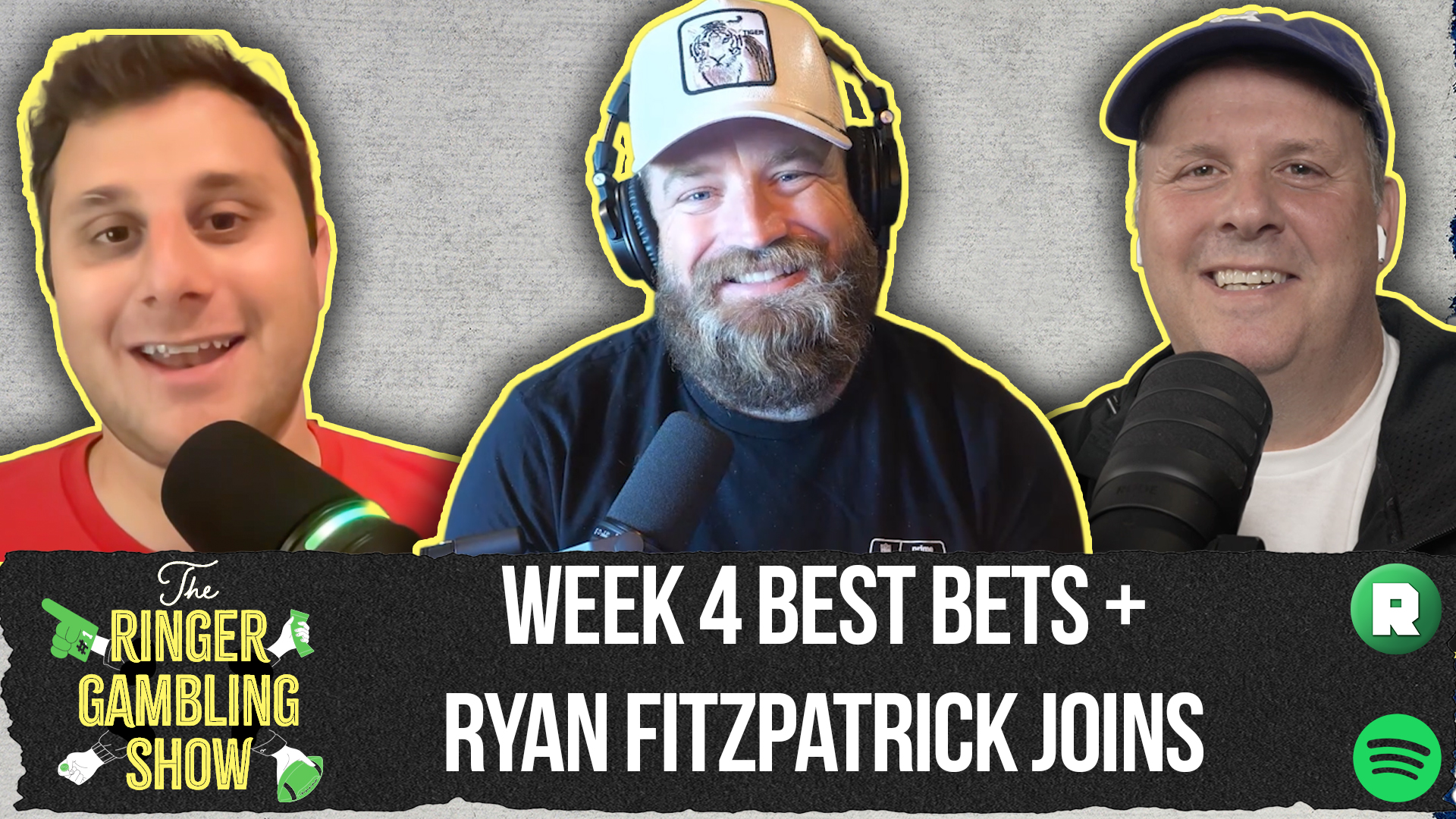 Week 4 Best Bets, Who's Making the MLB Playoffs, and Ryan Fitzpatrick Joins | The Ringer Gambling Show