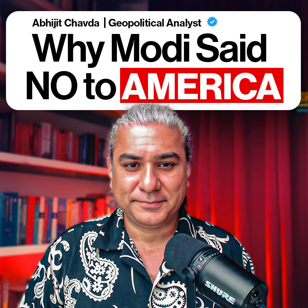 Why India Is “Problematic” for the US |   @AbhijitChavda  on Trump Tariffs, India's Response, & More