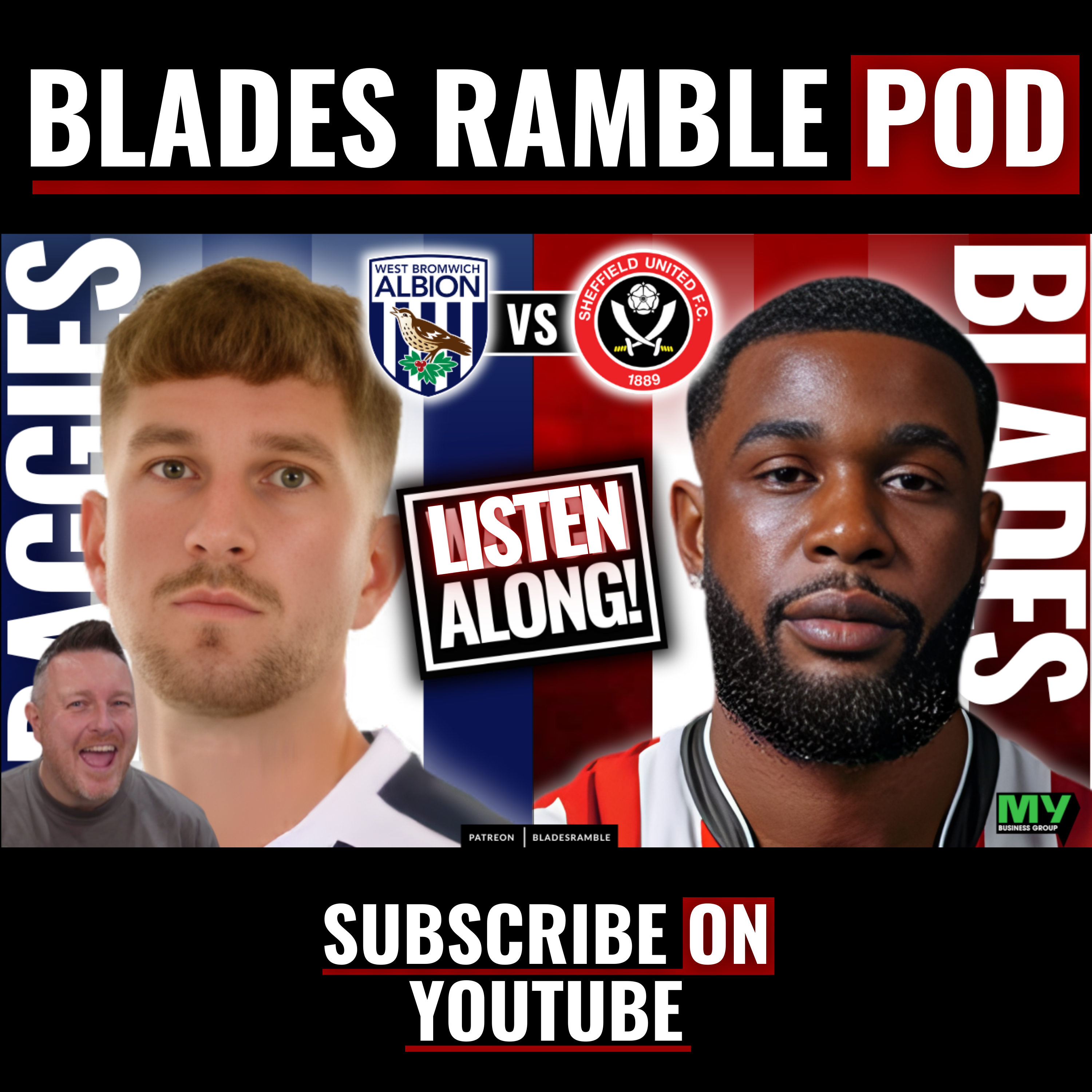📺⚔️ LISTENALONG | WEST BROM vs SHEFFIELD UNITED ⚔️📺