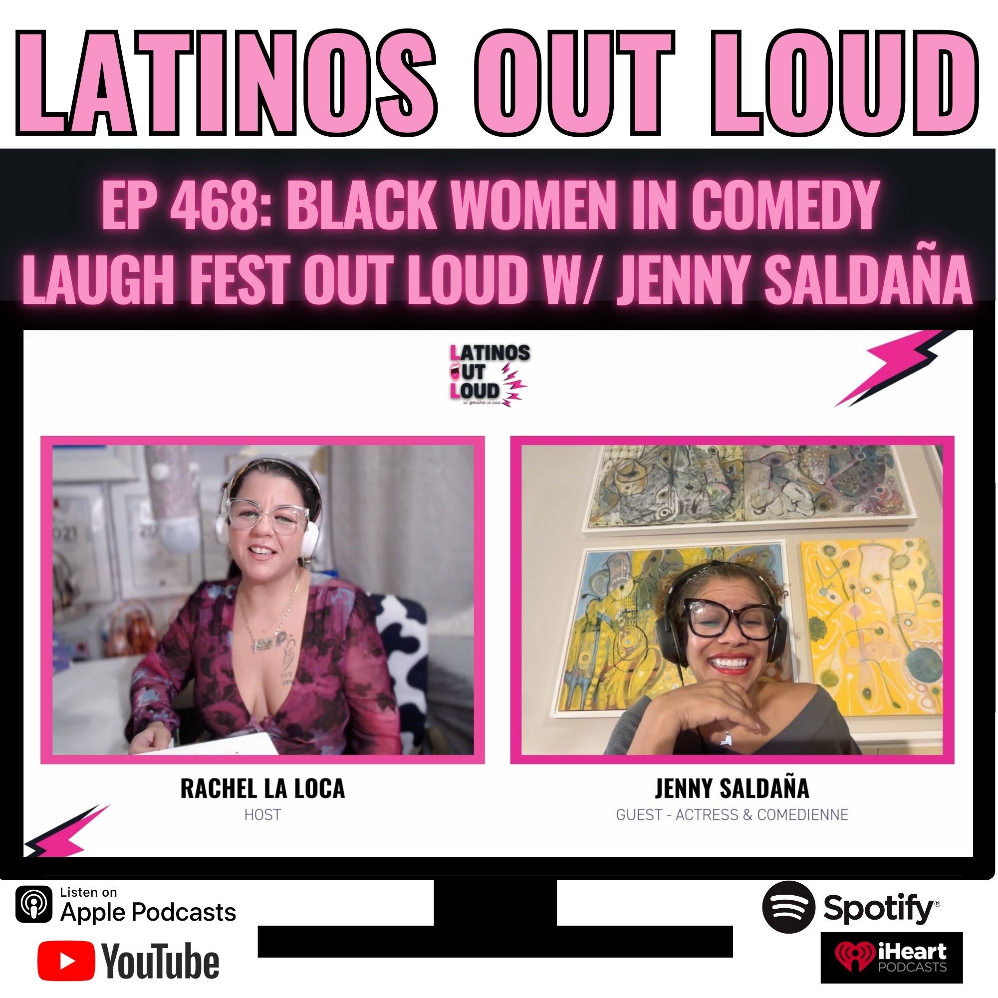 Black Women in Comedy Laugh Fest OUT LOUD w/ Jenny Saldaña