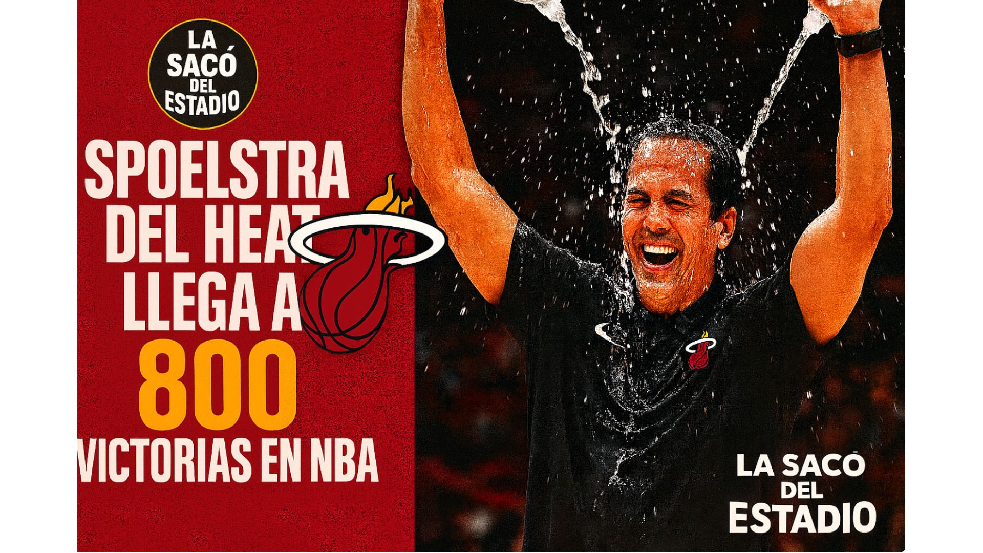 Spoelstra del Heat llega a 800 victorias!🏀 episode artwork