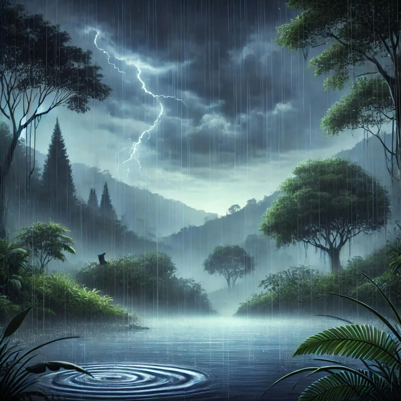 ️ Sonidos de Tormenta y Lluvia para una Relajación Profunda