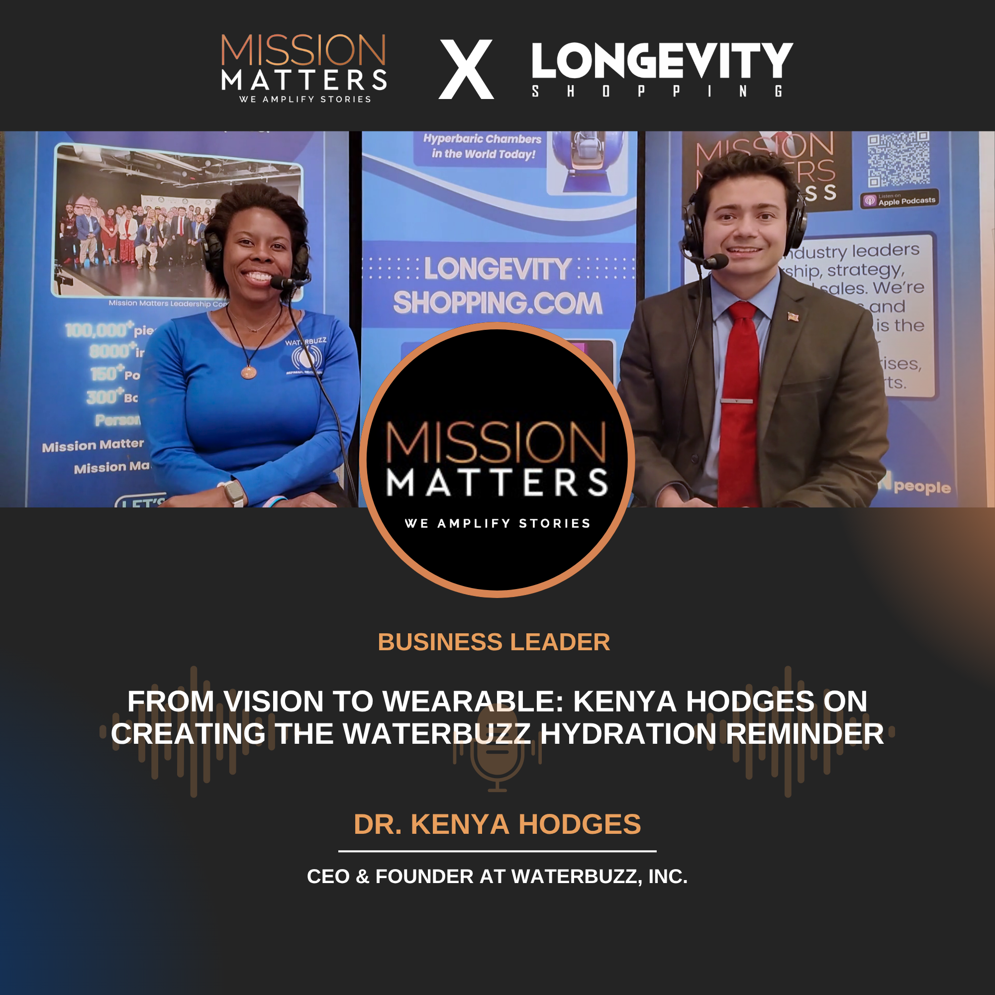 From Vision to Wearable: Kenya Hodges on Creating the WaterBuzz Hydration Reminder