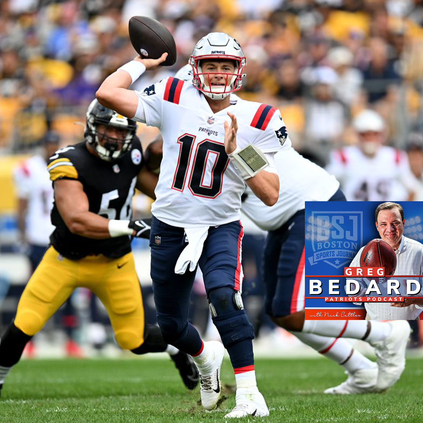 Bedard Reacts to Patriots-Steelers with The SportsHub