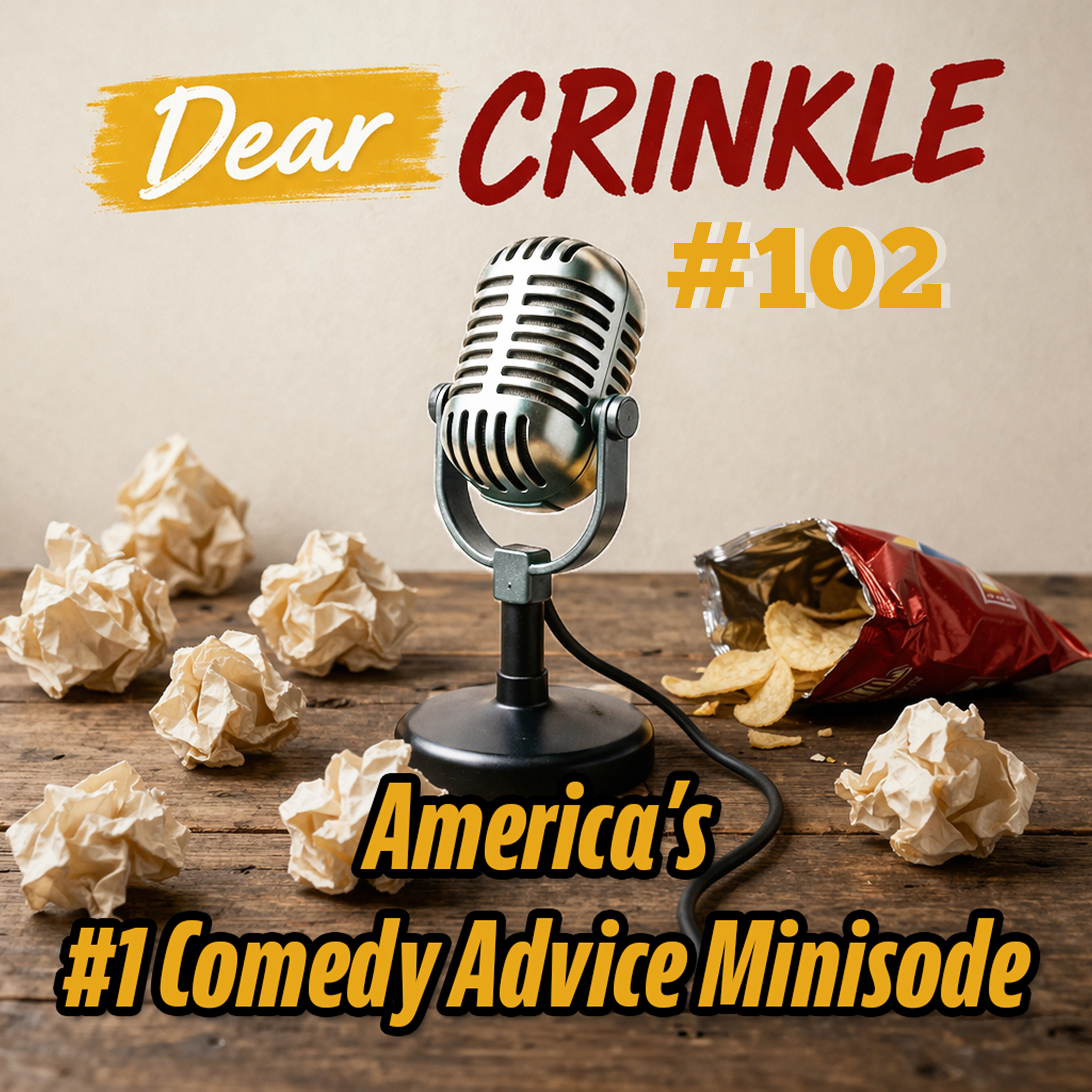 Dear Crinkle Episode 102: SPECIAL EPISODE: TONGUE TIED ft. Sky, Uncomfortable to talk, but even more uncomfortable not to, and Little Guy with a Big Heart.