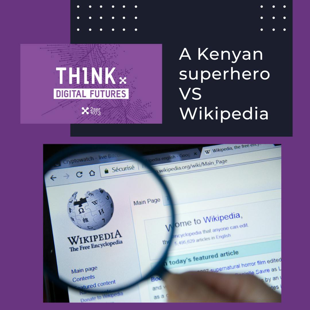 A Kenyan Superhero VS Wikipedia