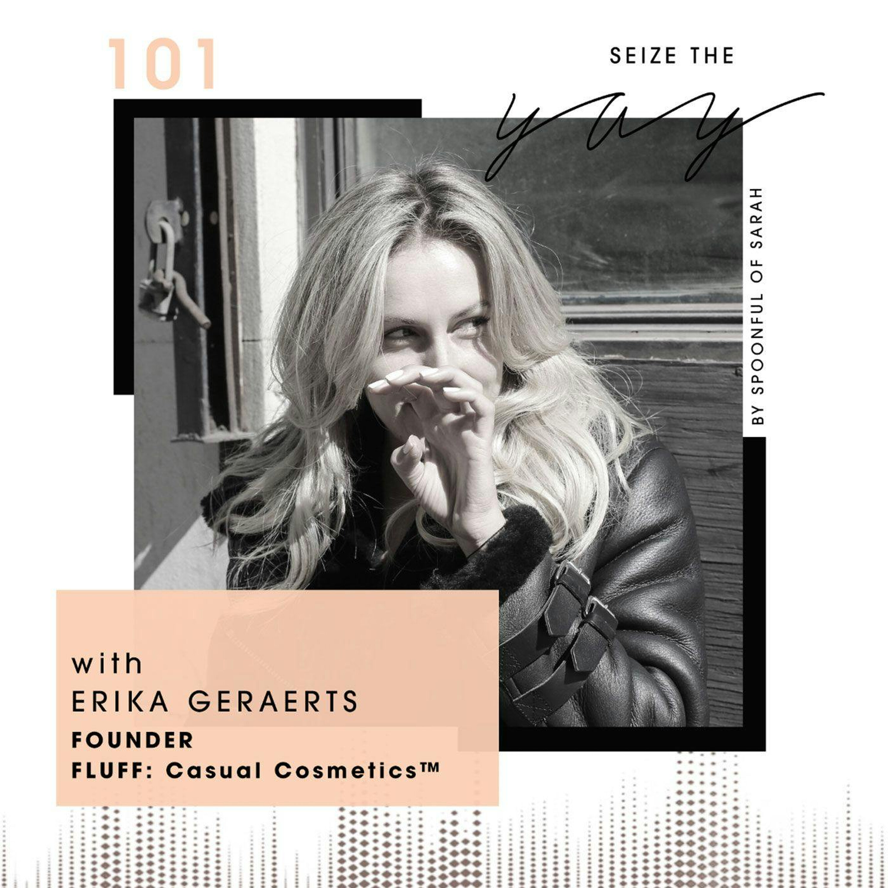 Erika Geraerts // On giving a fluff about stuff episode artwork