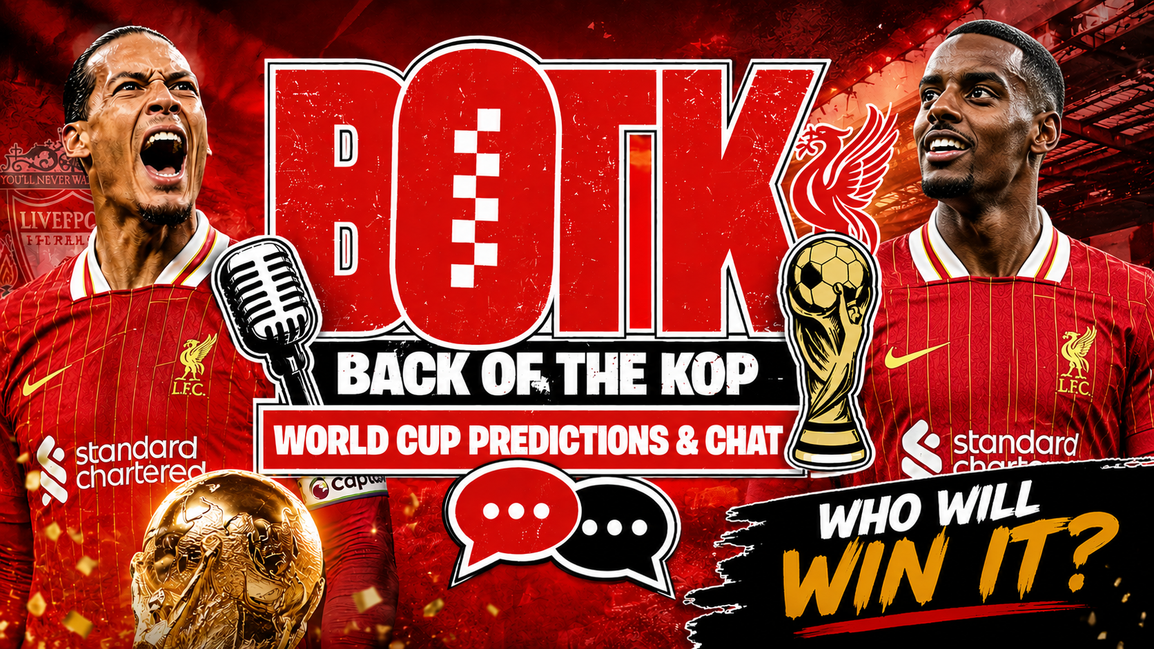 Back of The Kop: (Episode 44) - World Cup predictions & chat