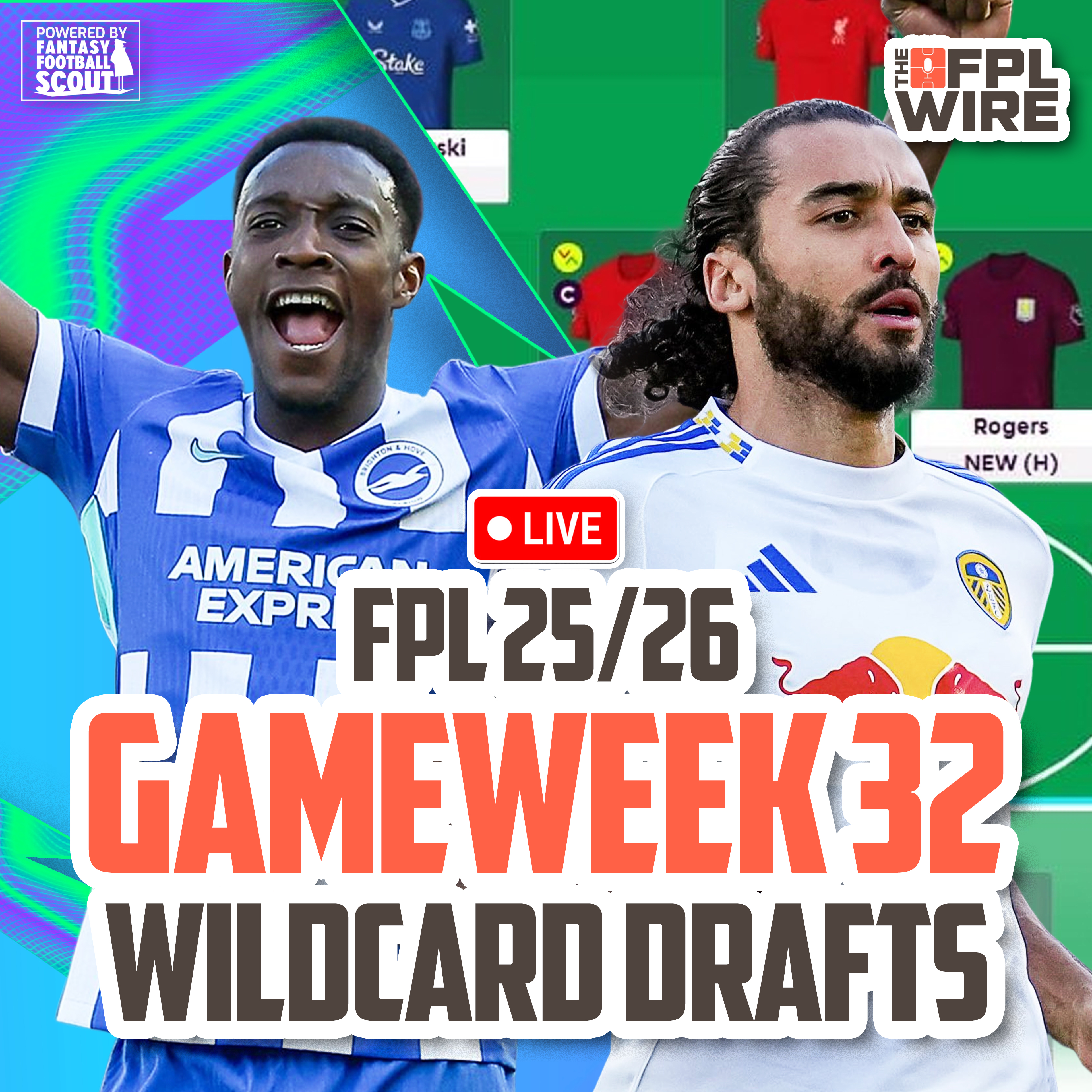 Gameweek 32 - Wildcard Drafts FPL  | The FPL Wire | Fantasy Premier League Tips 2025/26