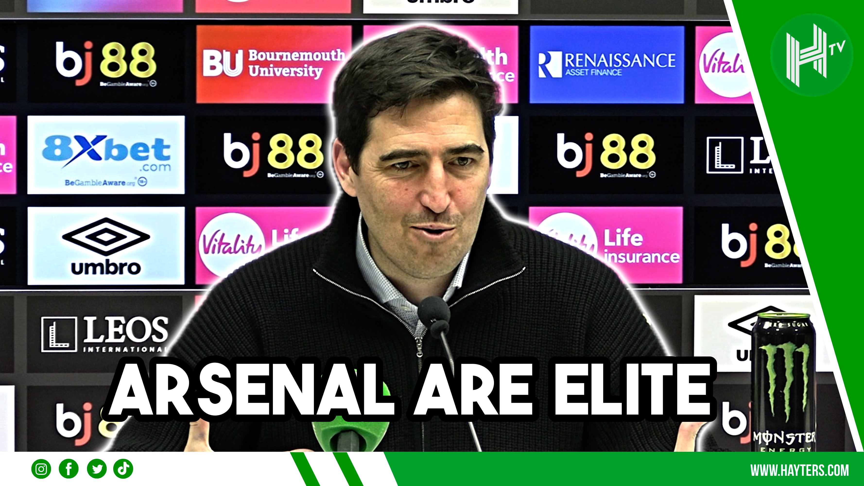 Arsenal are ELITE | Arteta is a TOP coach | Andoni Iraola | Bournemouth 2-3 Arsenal