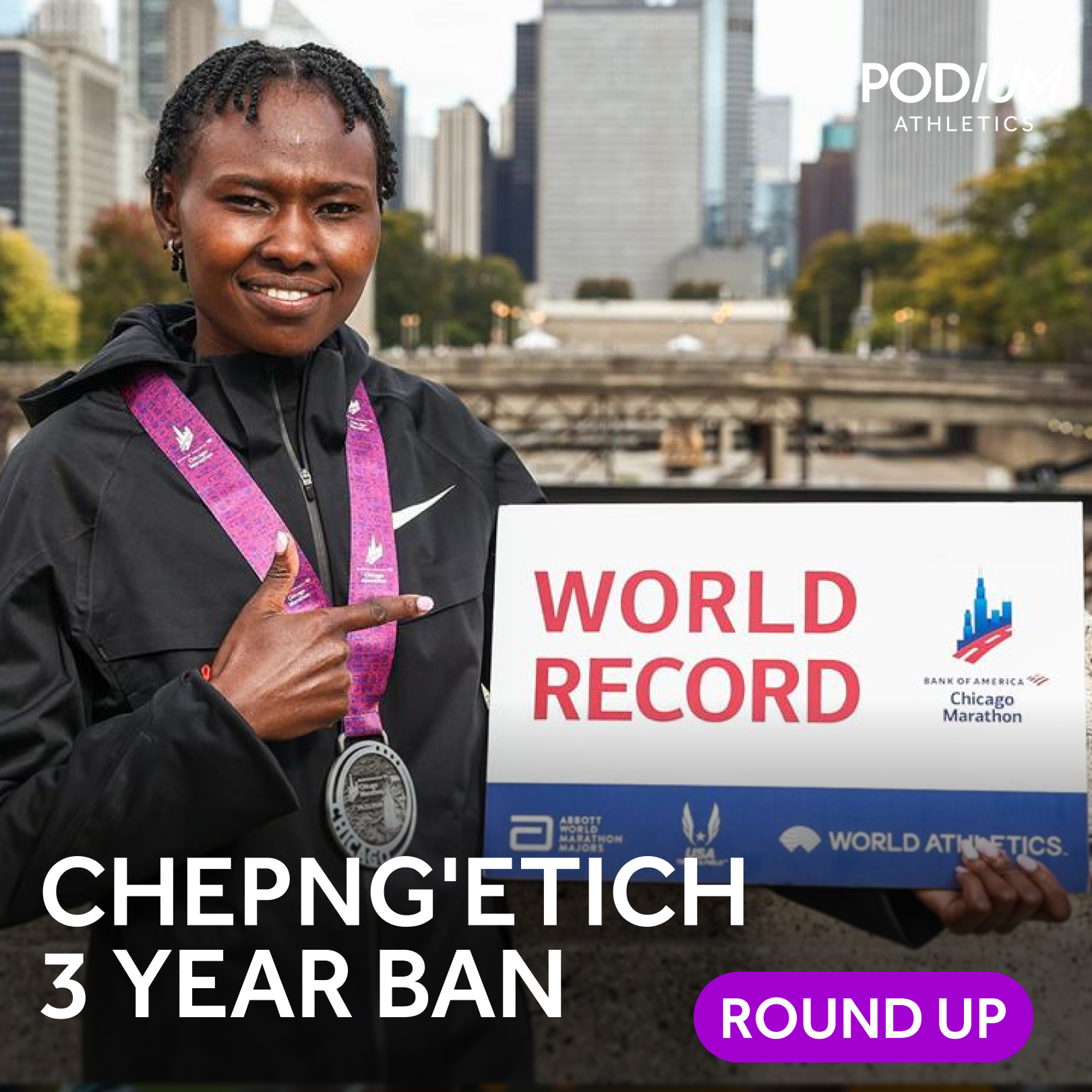 Chepng'etich ban reaction, Almgren's latest European record and New York City Marathon preview