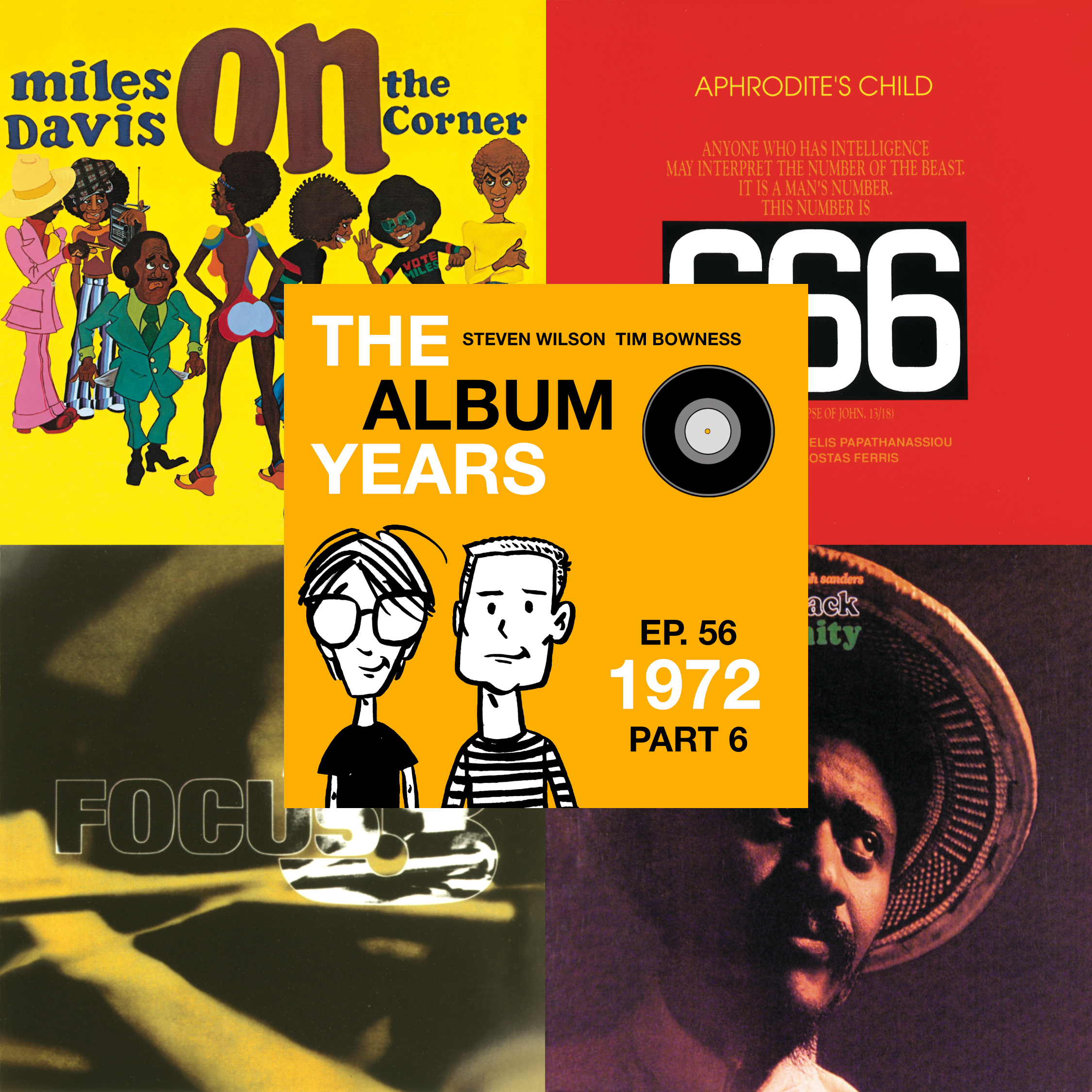 #56 1972 Jazz & Prog Rock: Miles Davis, Frank Zappa, Aphrodite's Child & more