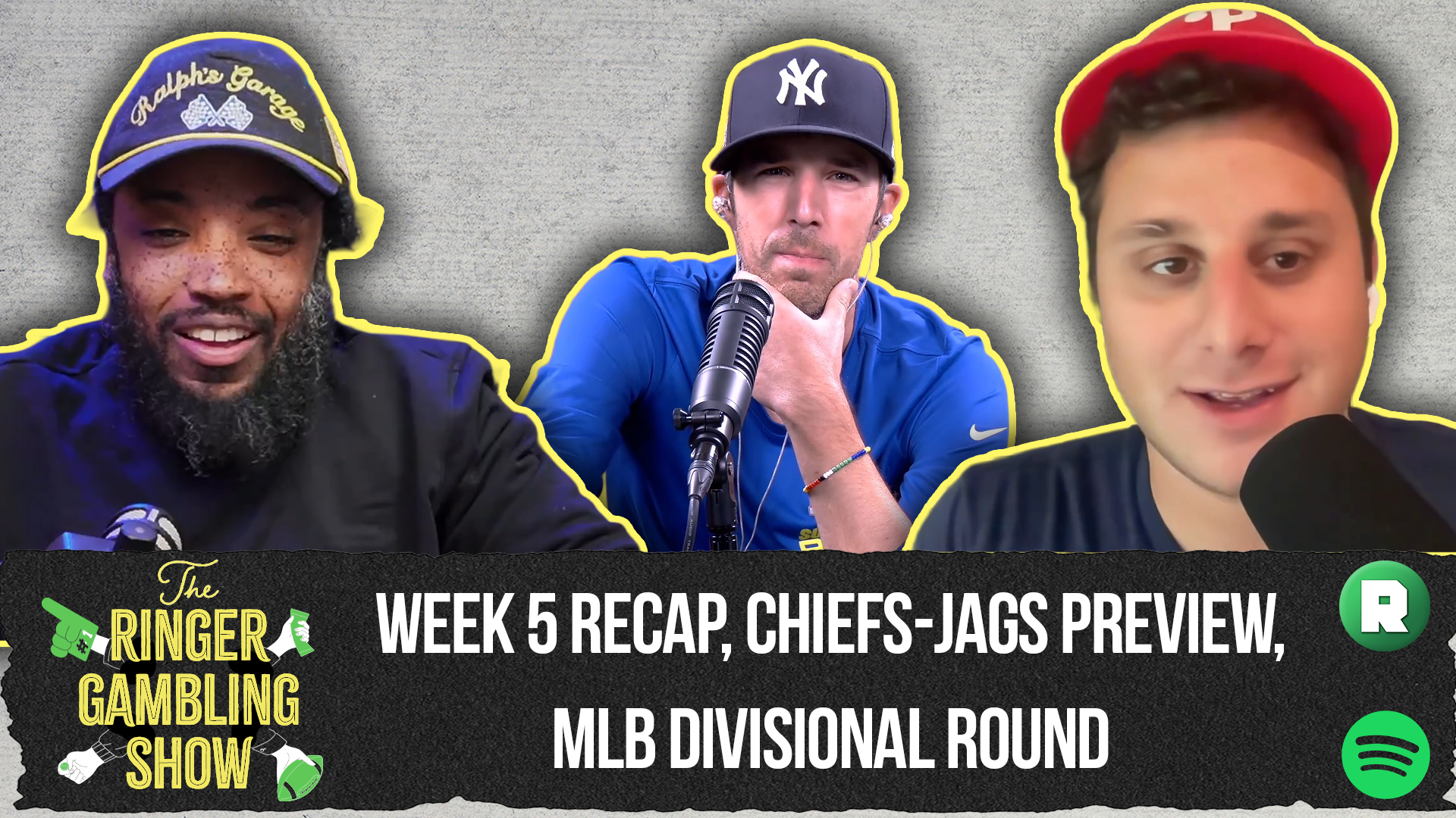 Week 5 Recap, Chiefs-Jaguars Preview, and the MLB Divisional Round