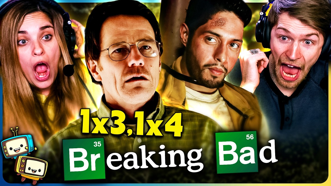 BREAKING BAD Season 1 Episodes 1x3 & 1x4 Reaction! | First Time Watch! | Bryan Cranston | Aaron Paul episode artwork