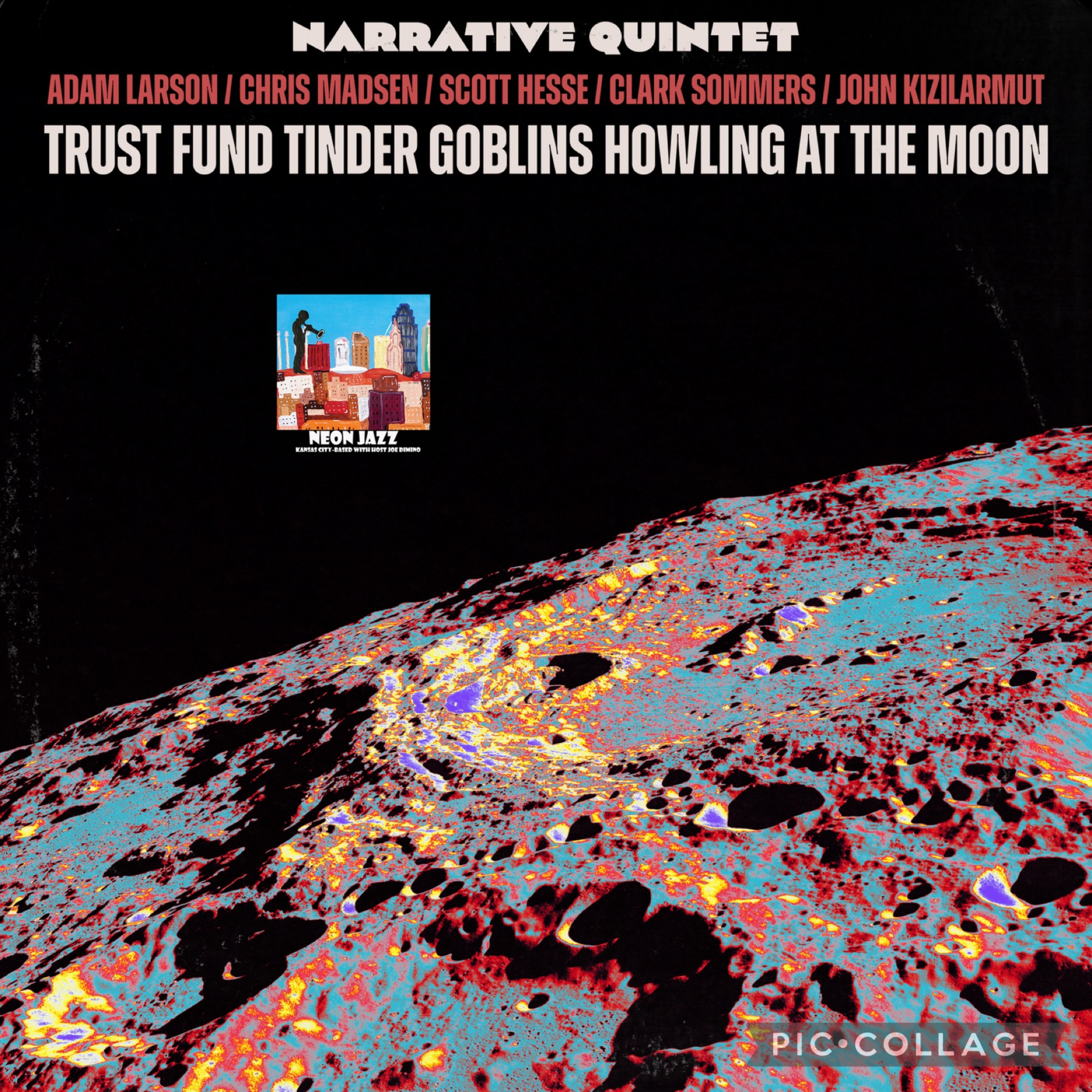 Jazz Saxophonists & Composers Adam Larson & Chris Madsen on the 2024 CD Trust Fund Tinder Goblins Howling at the Moon episode artwork