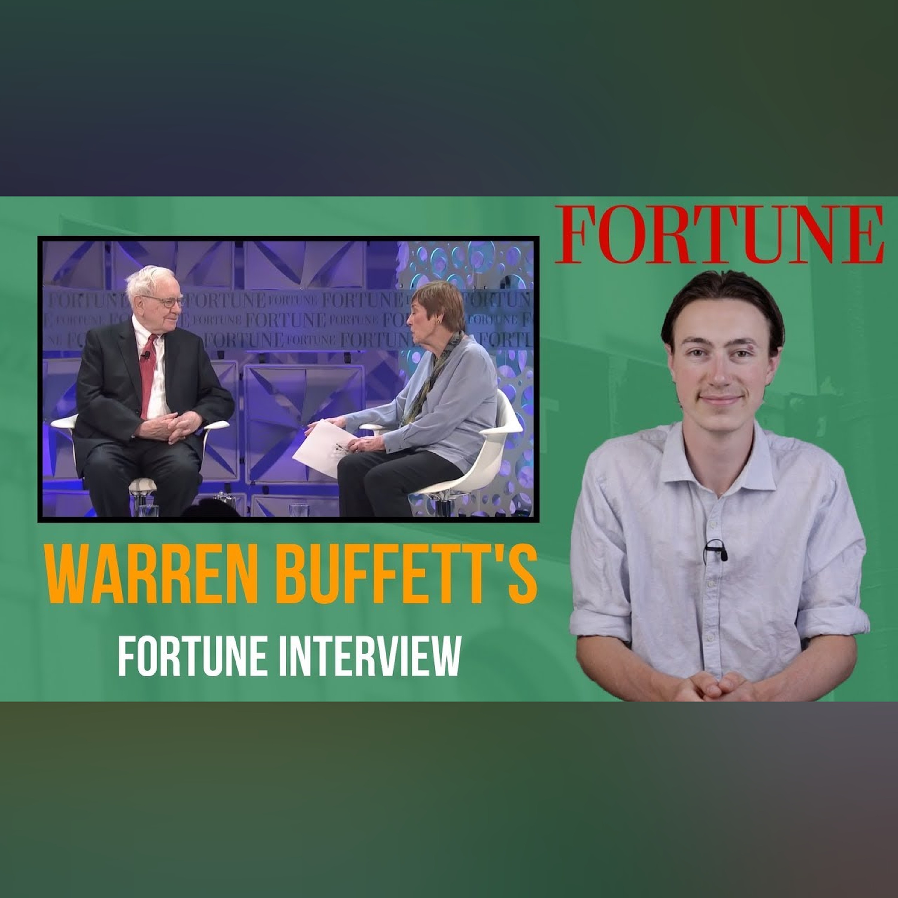 Warren Buffett on Investment Strategy | Fortune Magazine Interview Commentary